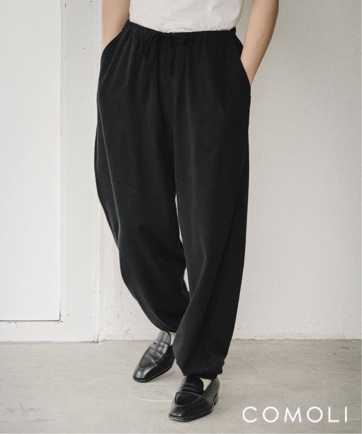 COMOLI / コモリ】シルクネップ ドローストリングパンツ（その他パンツ 
