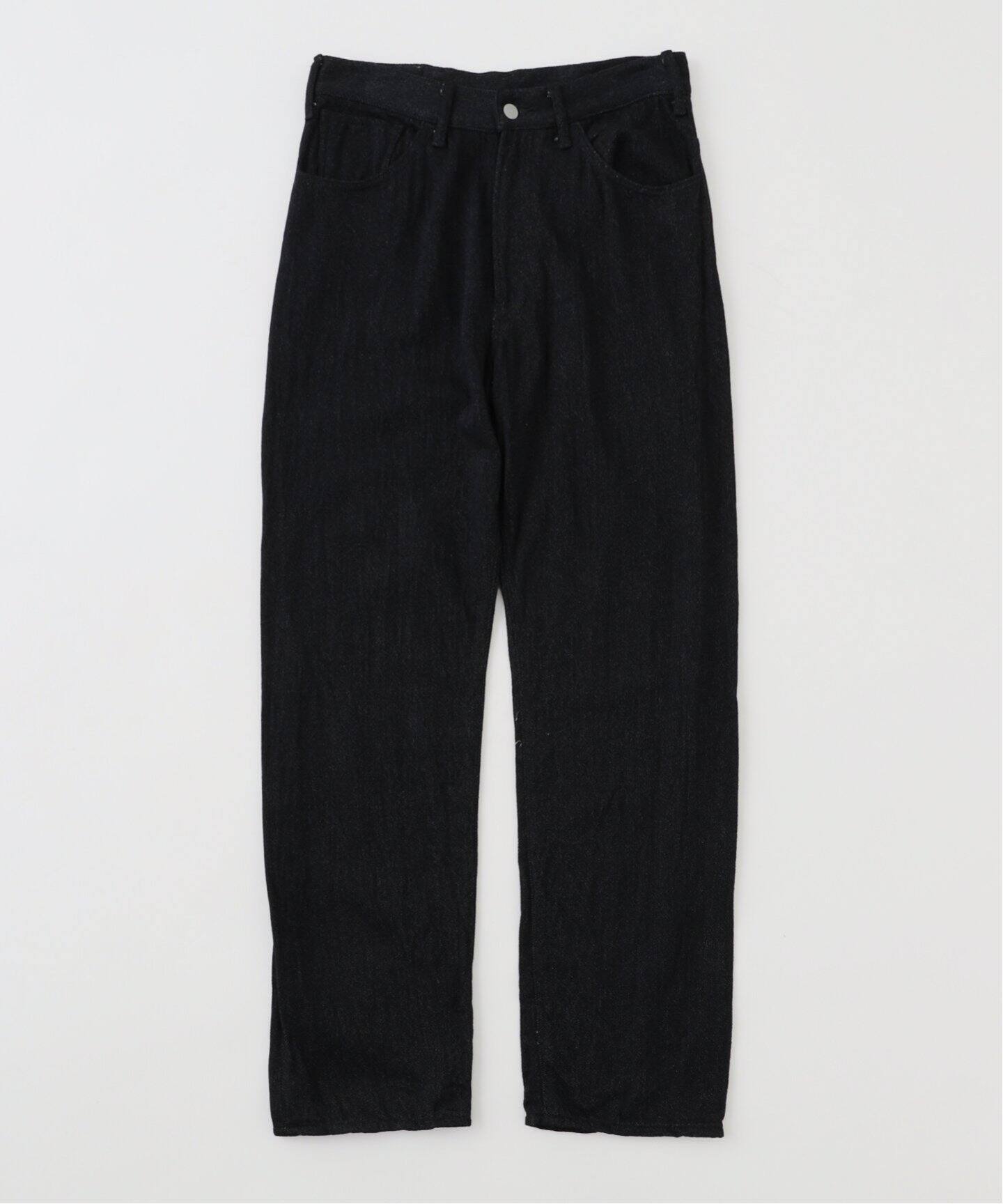 BLACKBIRD / ブラックバード】5 pocket trouser - black（スラックス 