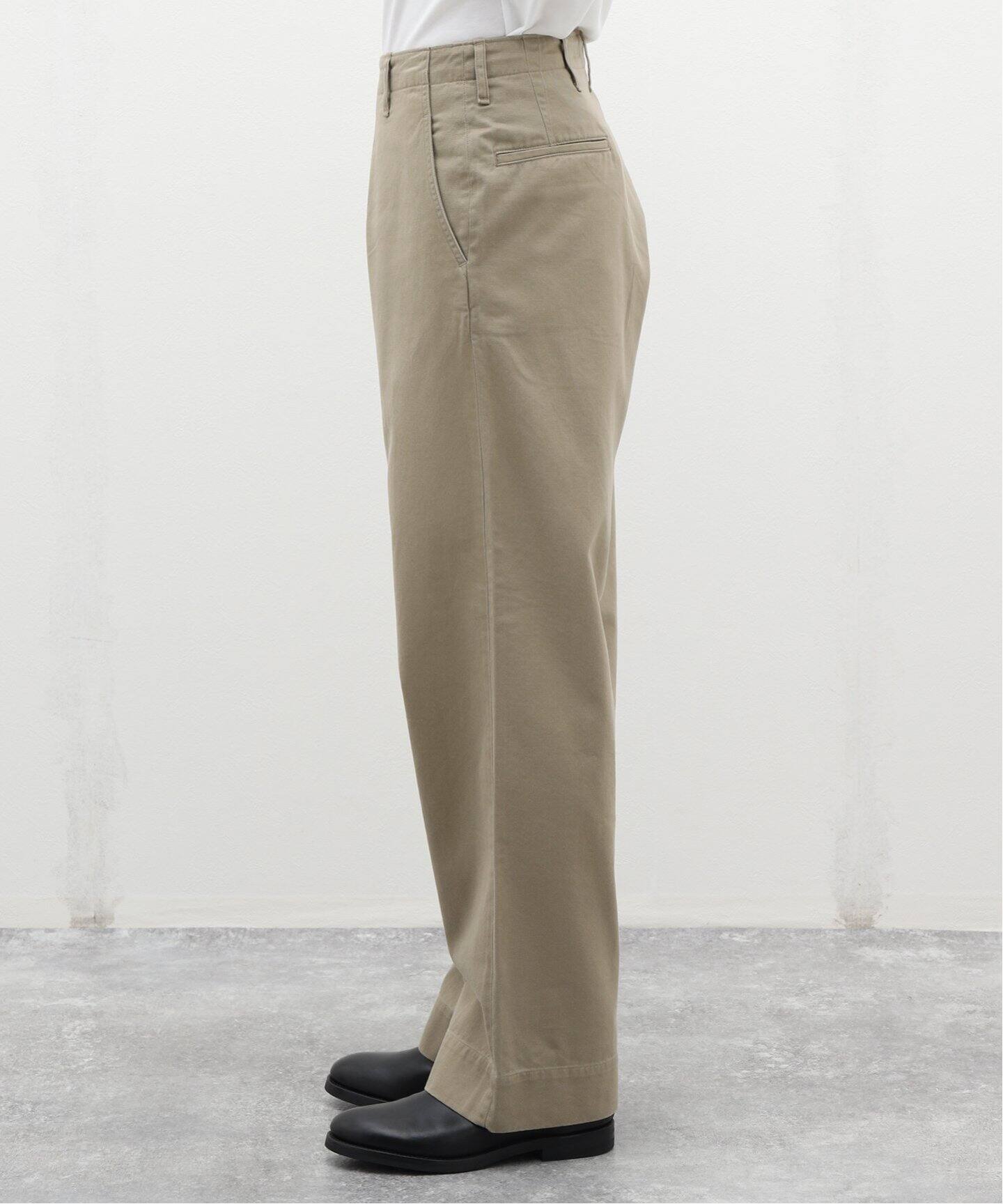 COMOLI / コモリ】KHAKI チノパンツ（チノパンツ）｜L 