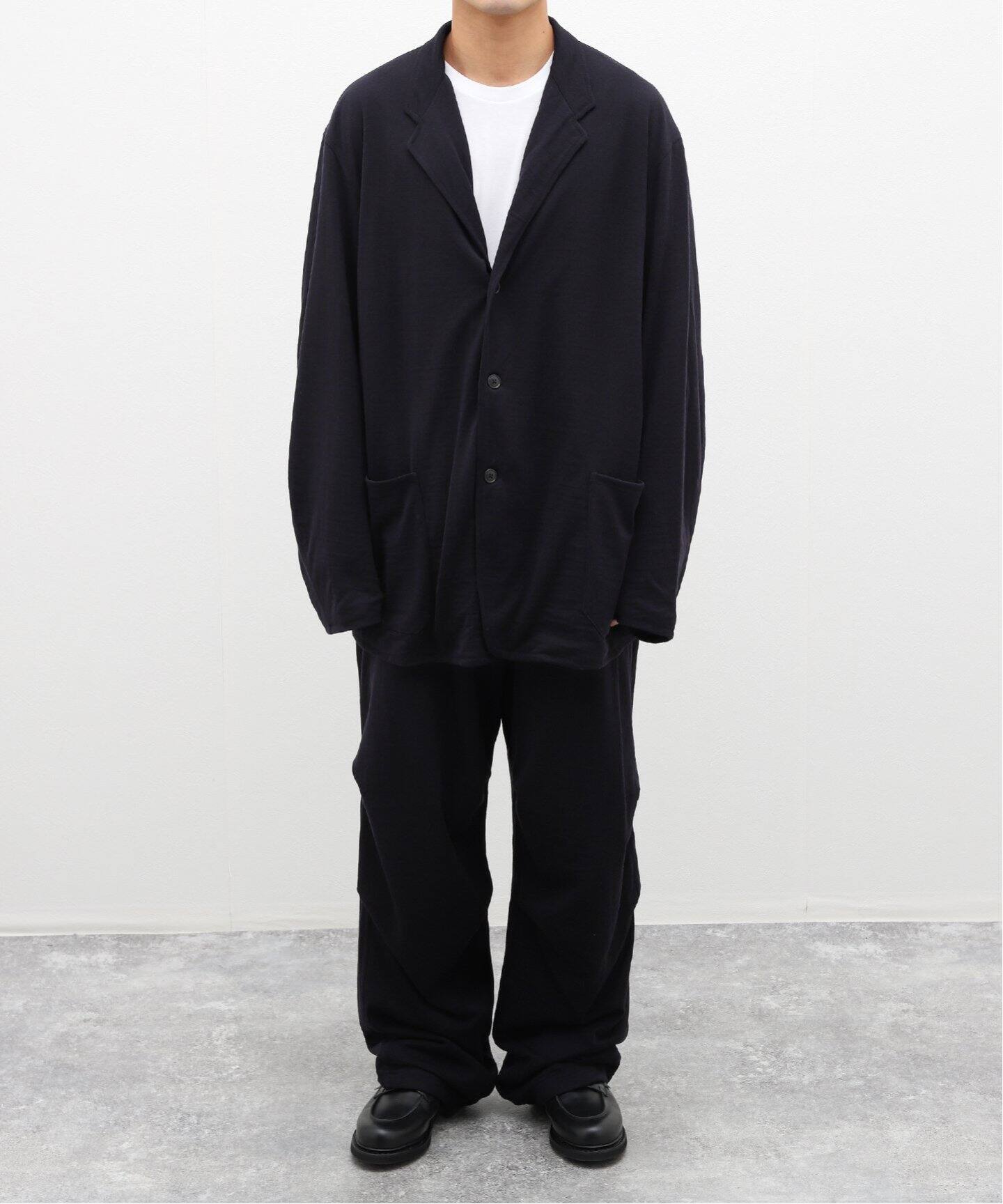 COMOLI / コモリ】ウールニット ニータックパンツ（スラックス）｜L 