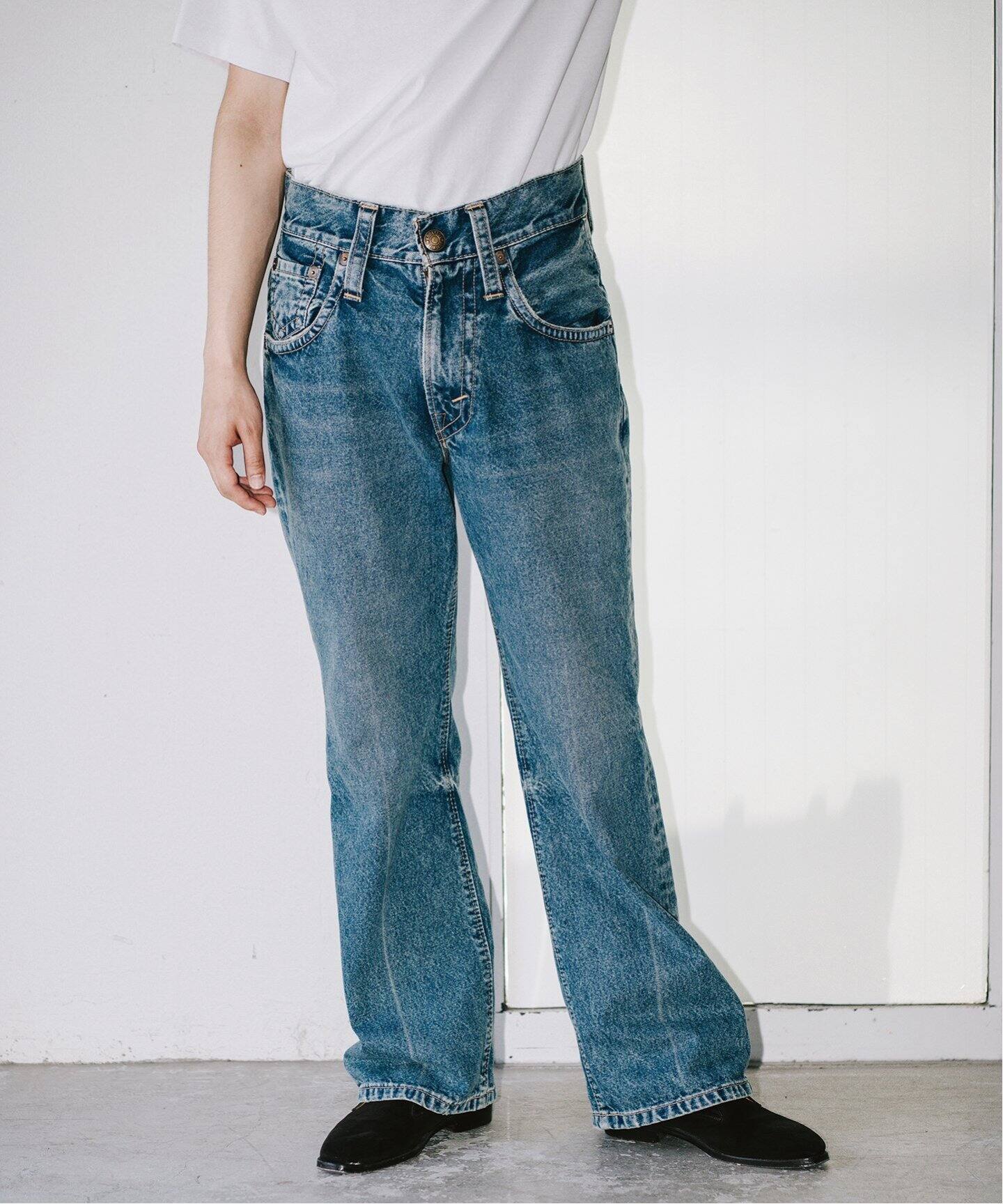 KOOKY ZOO / クーキー・ズー】DENIM FLARE PANTS（デニムパンツ 