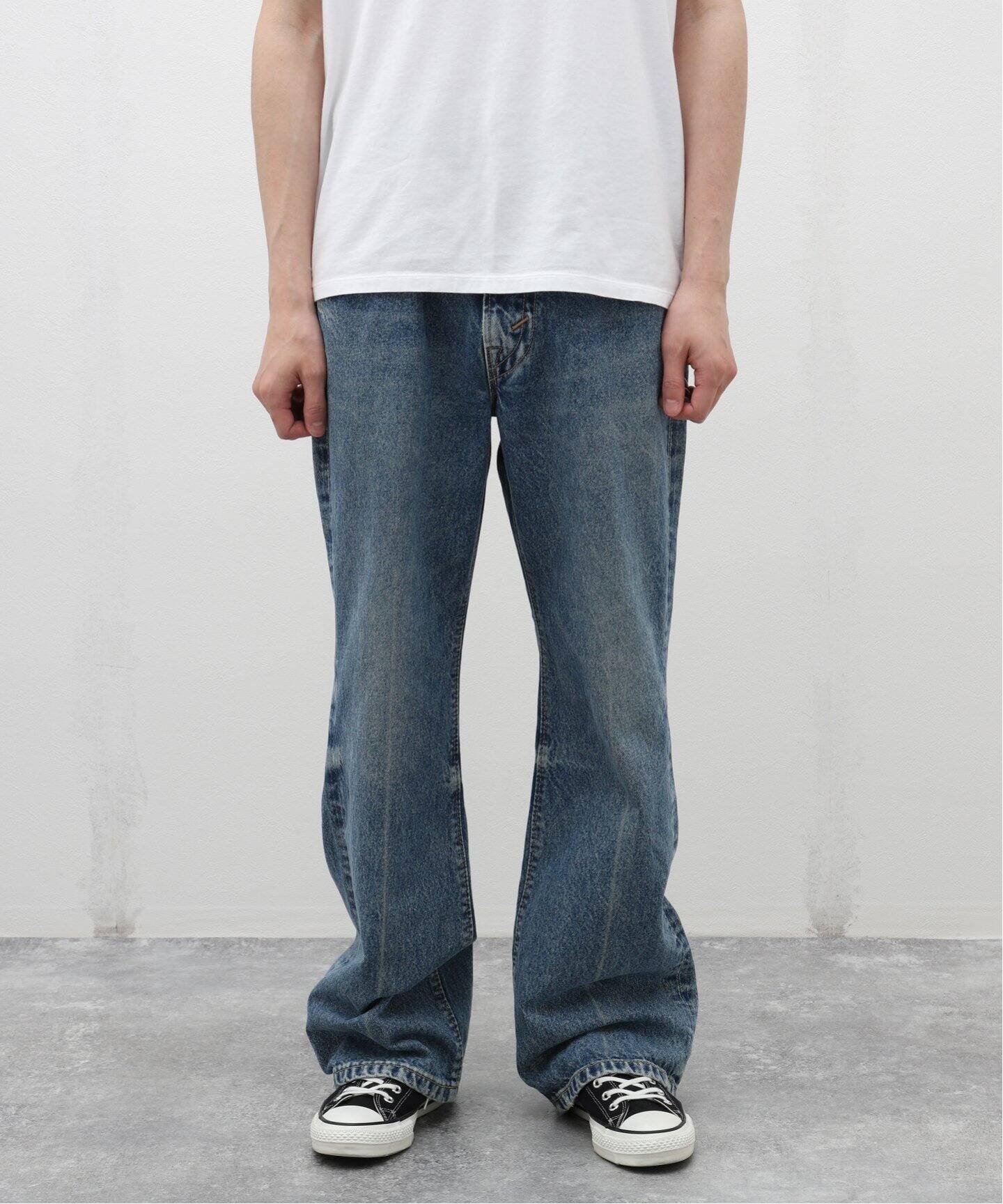 KOOKY ZOO / クーキー・ズー】DENIM FLARE PANTS（デニムパンツ 