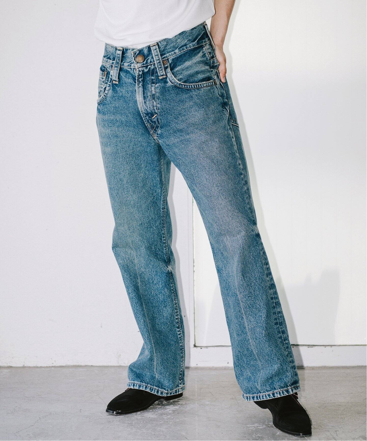 KOOKY ZOO / クーキー・ズー】DENIM FLARE PANTS（デニムパンツ  