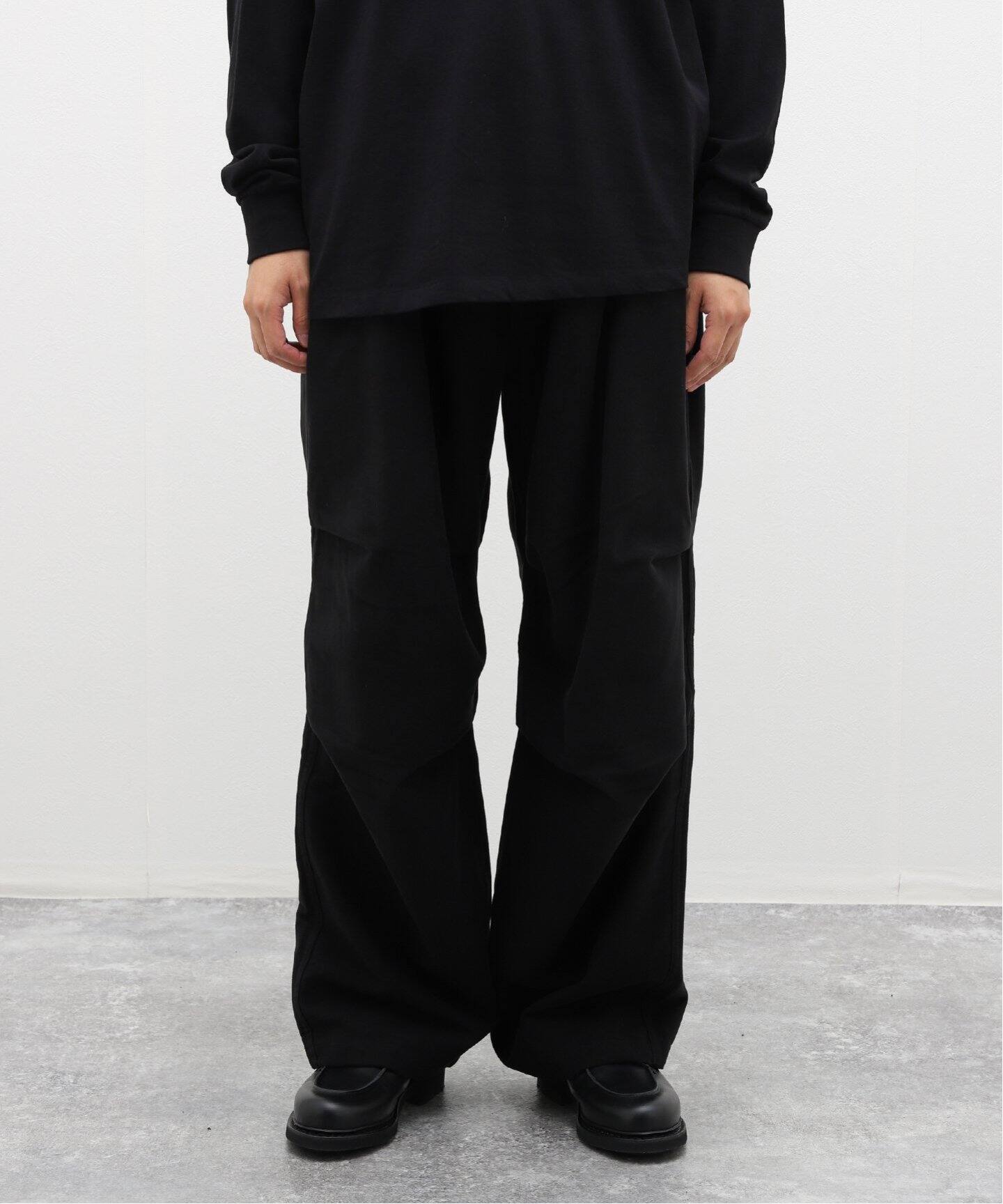 COMOLI / コモリ】モールスキン ニータックパンツ（スラックス）｜L 