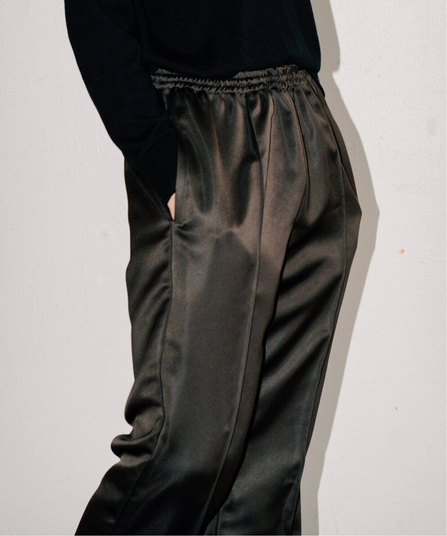 pan / パン】別注 satin sport pants（スラックス）｜L