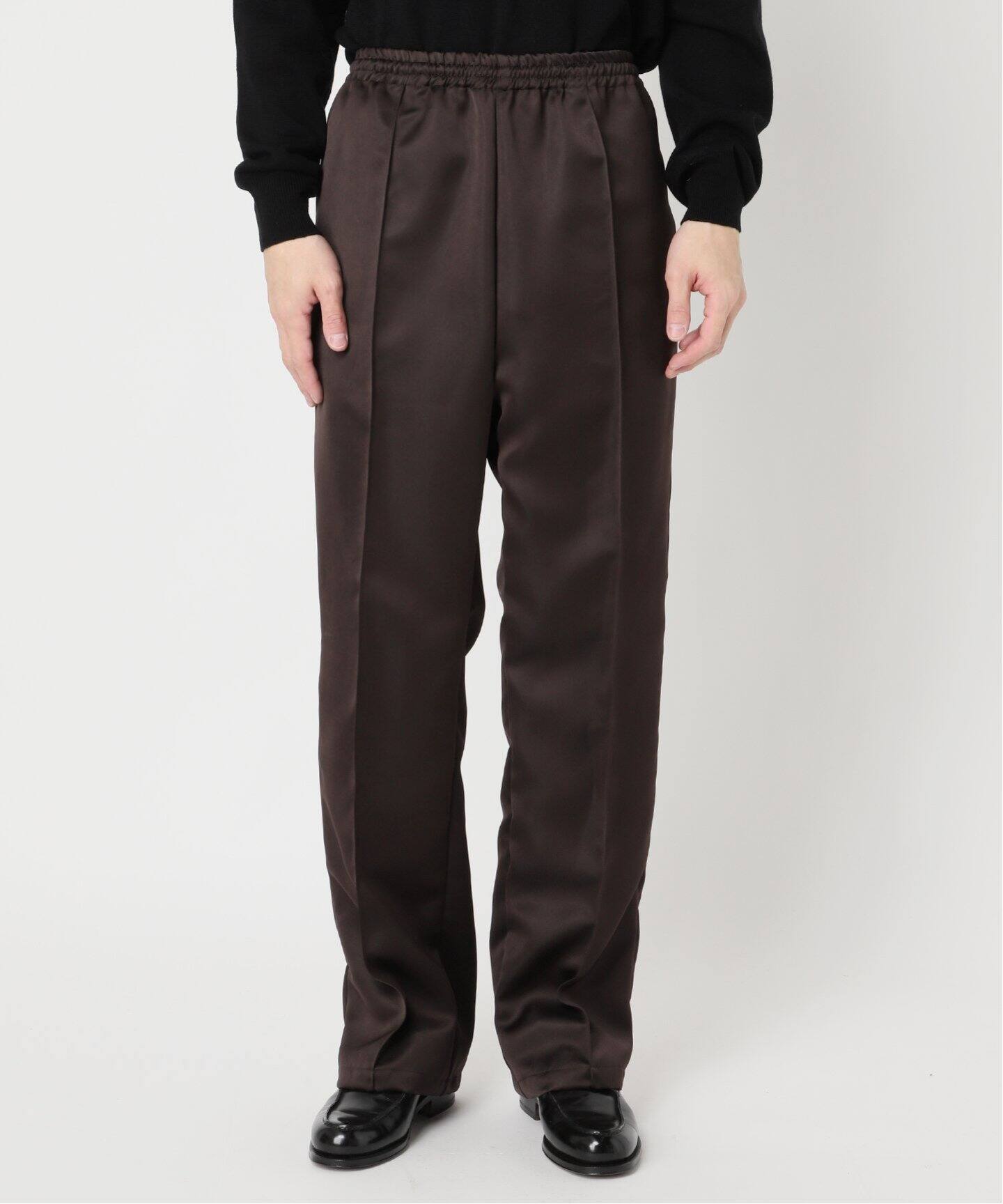 pan / パン】別注 satin sport pants（スラックス）｜L