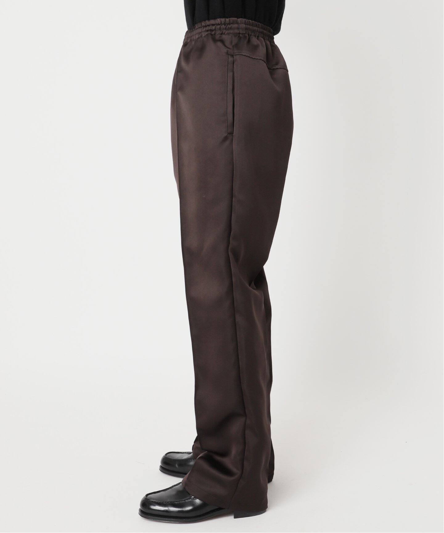 pan / パン】別注 satin sport pants（スラックス）｜L