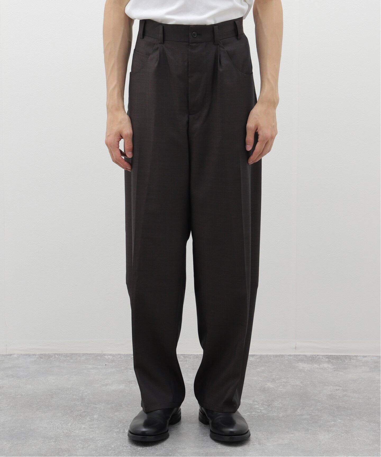 MAATEE&SONS / マーティー & サンズ】別注 WOOL BAGGGY PT（スラックス  