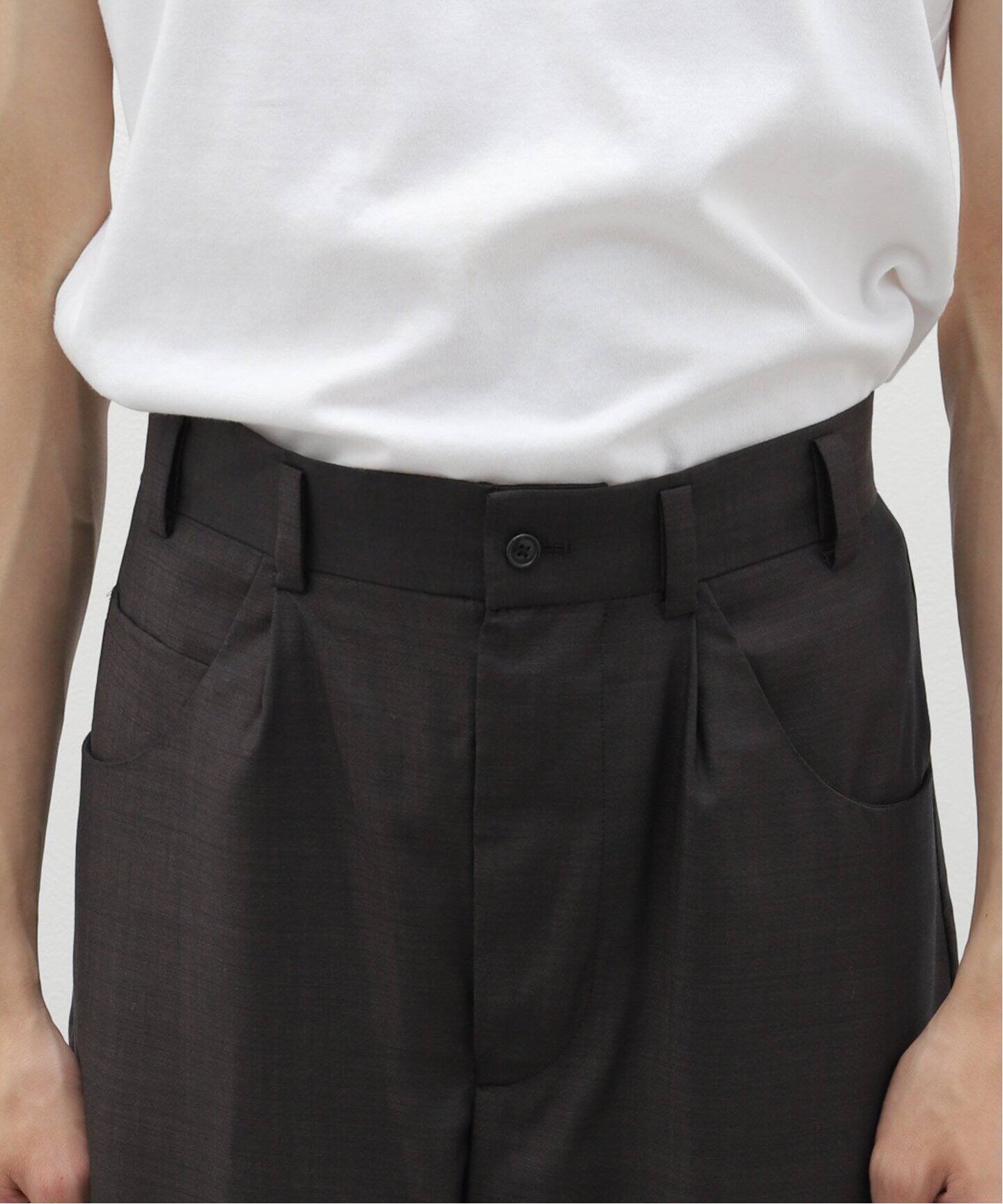 MAATEE&SONS / マーティー & サンズ】別注 WOOL BAGGGY PT（スラックス  