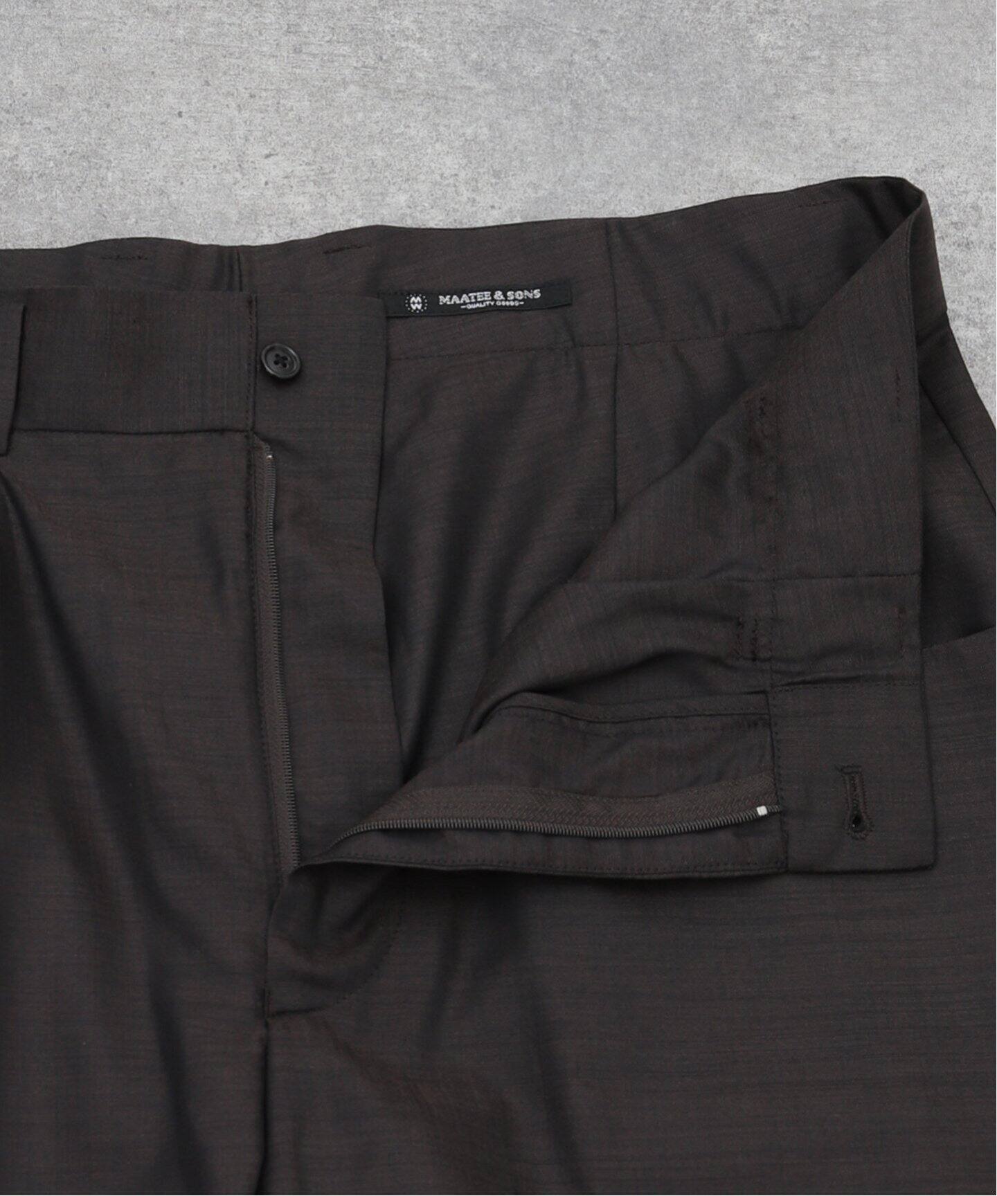 MAATEE&SONS / マーティー & サンズ】別注 WOOL BAGGGY PT（スラックス  