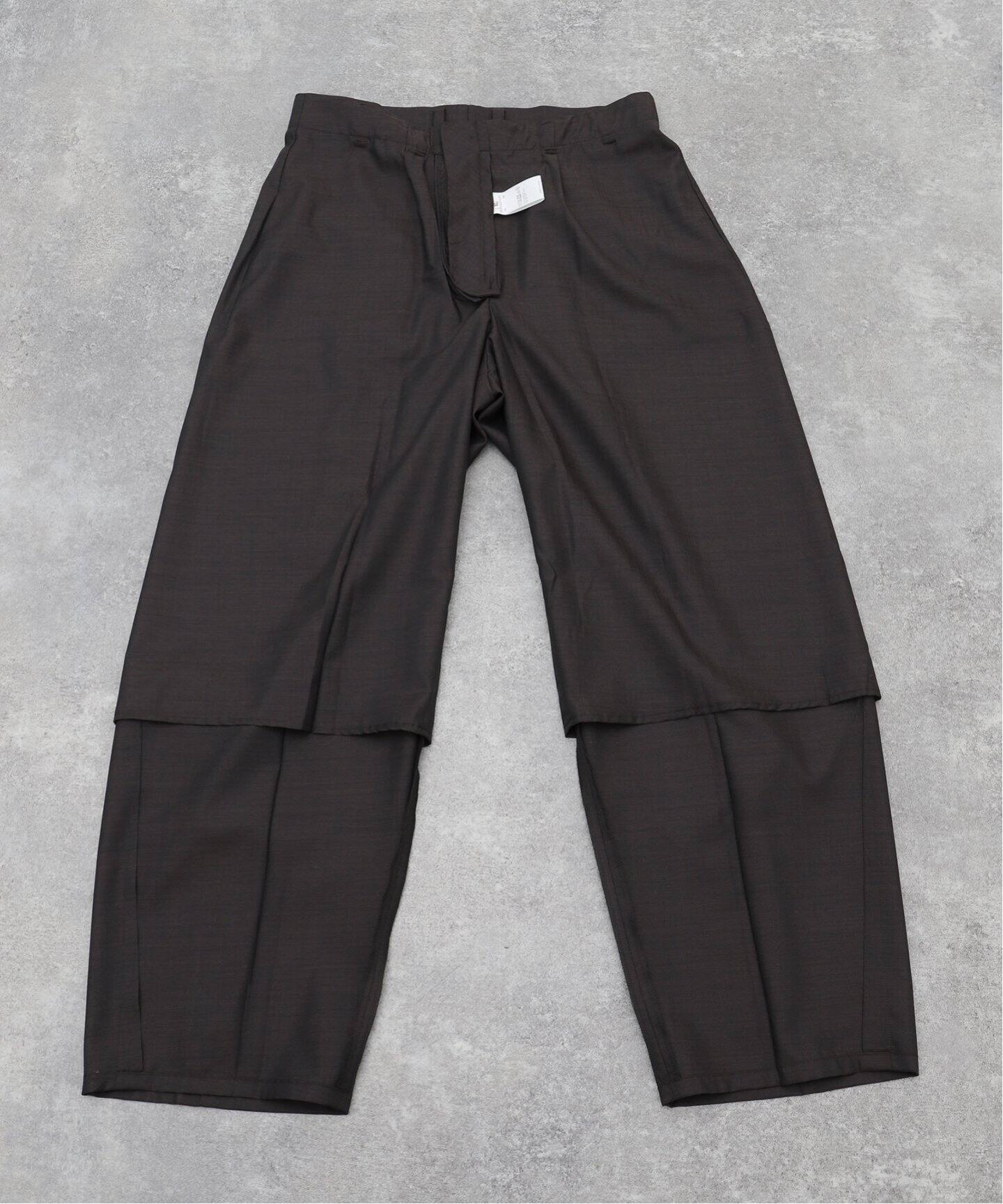 MAATEE&SONS / マーティー & サンズ】別注 WOOL BAGGGY PT（スラックス  