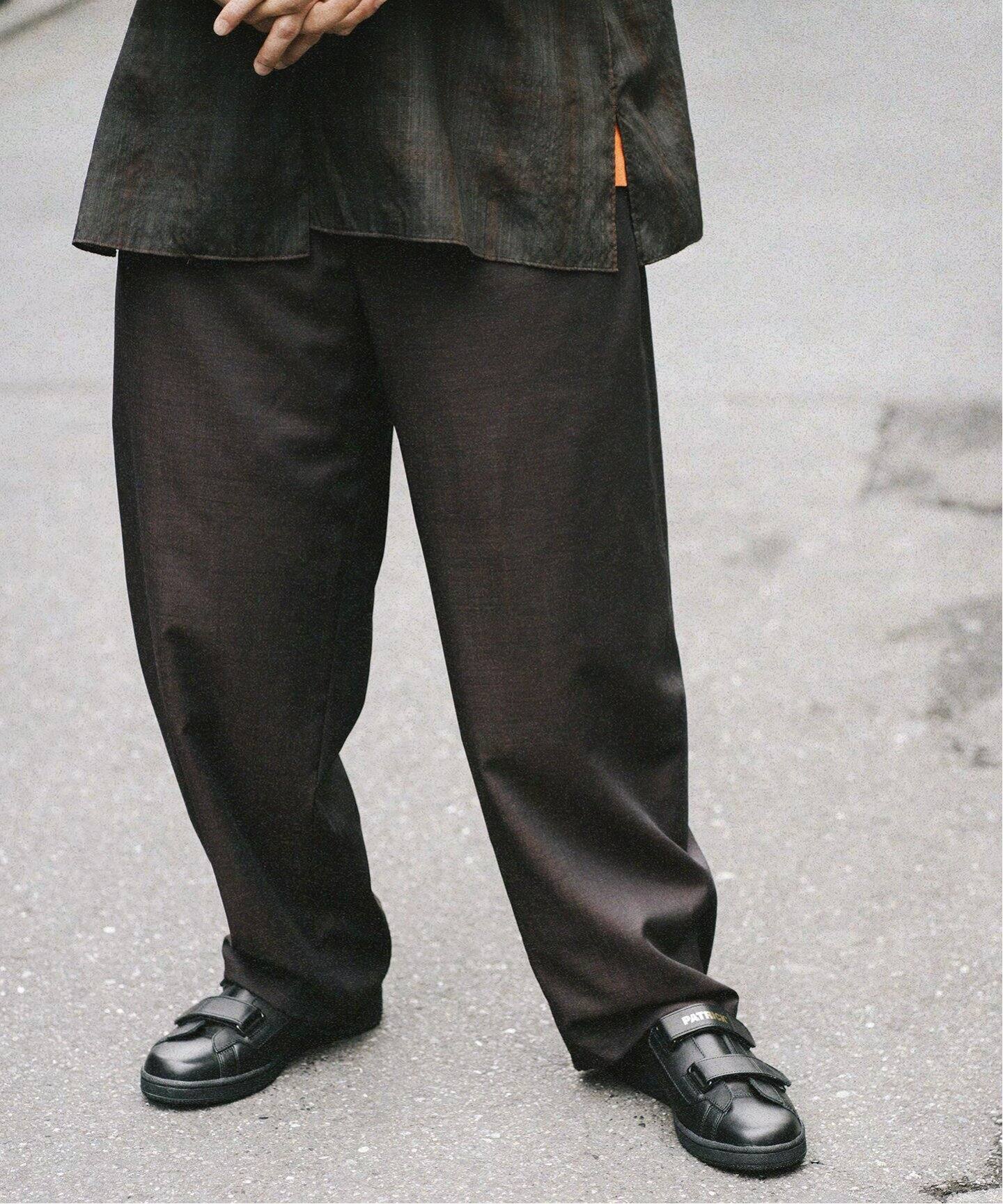 MAATEE&SONS / マーティー & サンズ】別注 WOOL BAGGGY PT（スラックス  