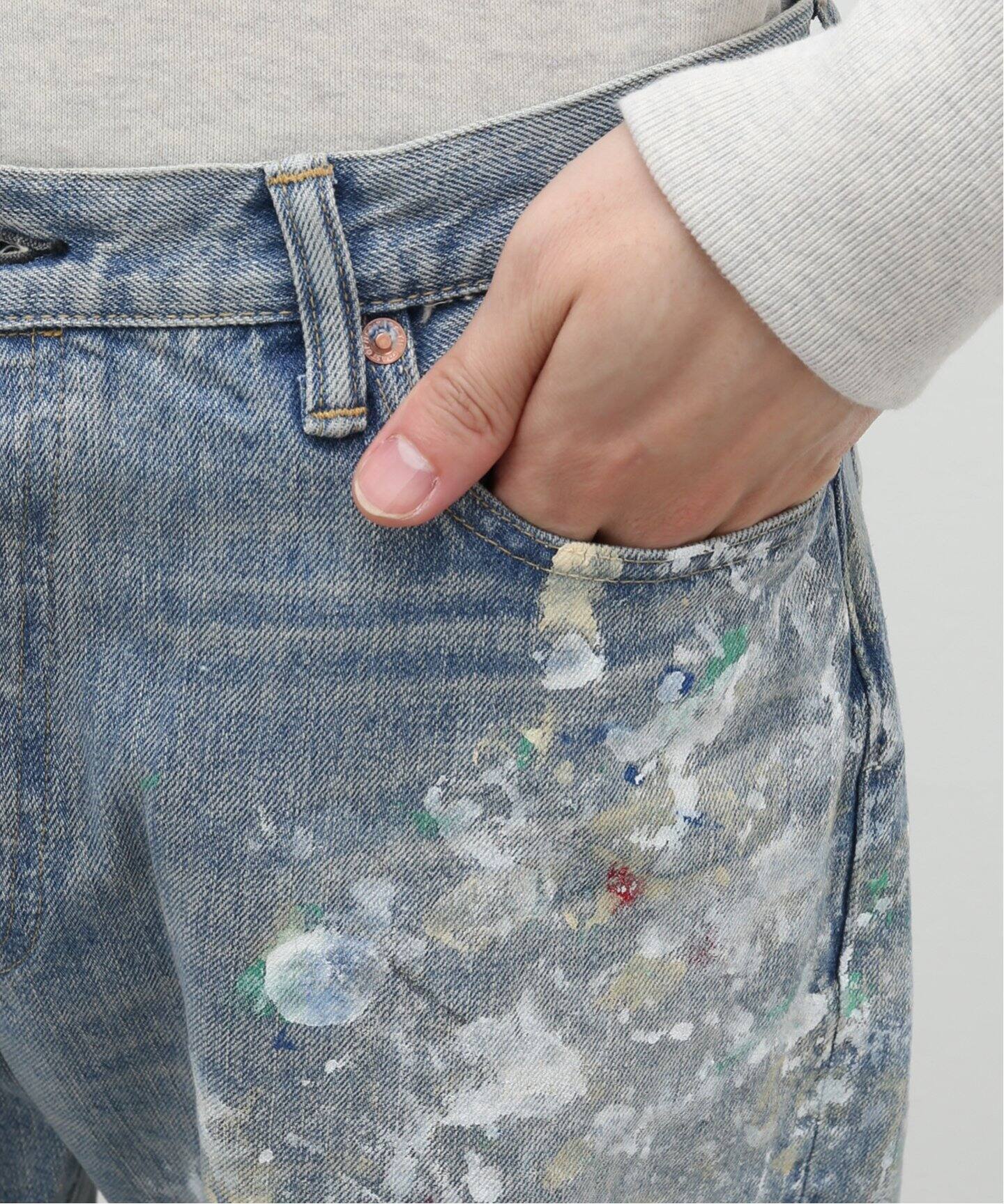 HERILL / ヘリル】別注 SPLASH XX DENIM（デニムパンツ・ジーンズ）｜L  