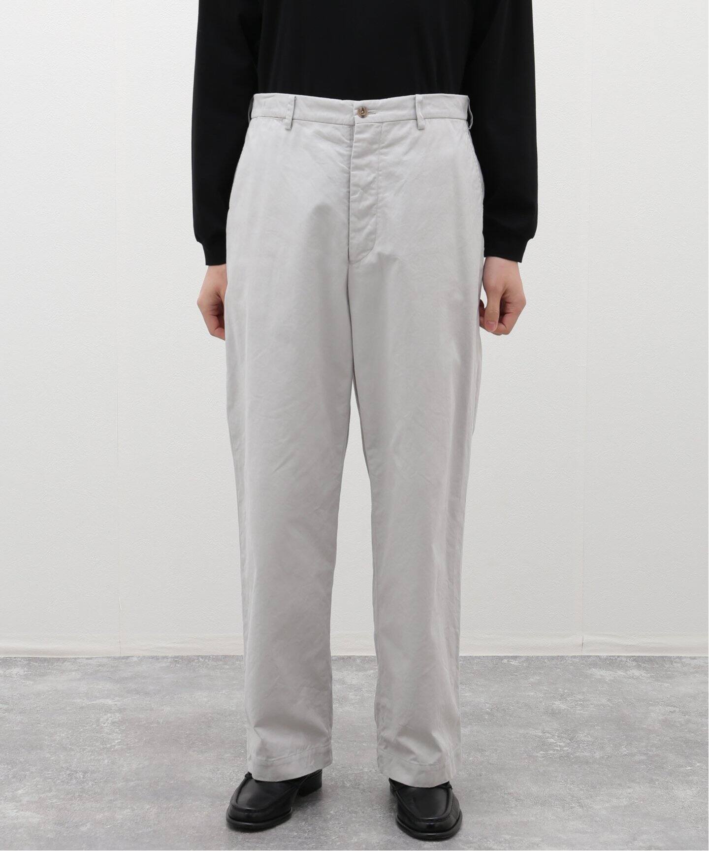 HERILL / ヘリル】別注 EGYPTIANCOTTON CHINO（チノパンツ）｜L 
