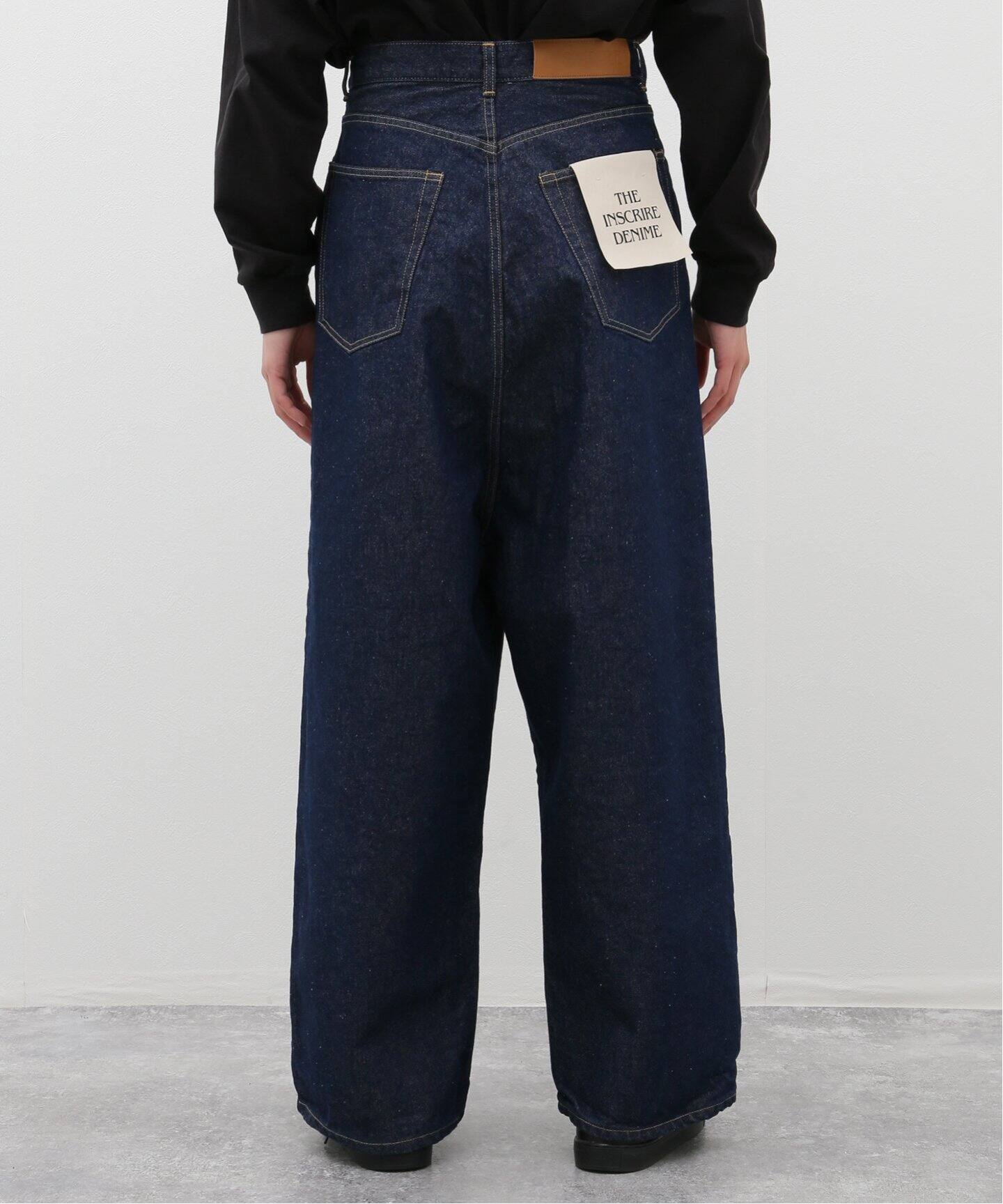 INSCRIRE / アンスクリア】Denim Loose Fit Pants（デニムパンツ  