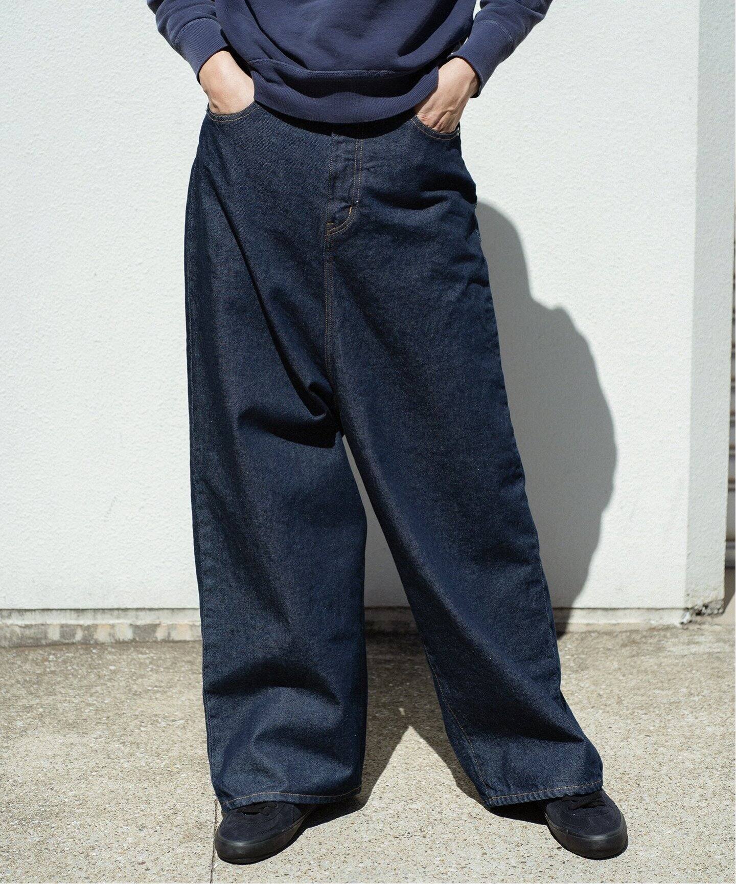 INSCRIRE / アンスクリア】Denim Loose Fit Pants（デニムパンツ  