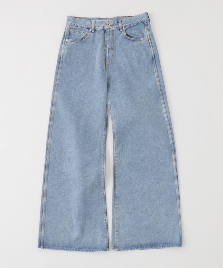 pan / パン】別注 デニム バギー ロール パンツ（デニムパンツ  