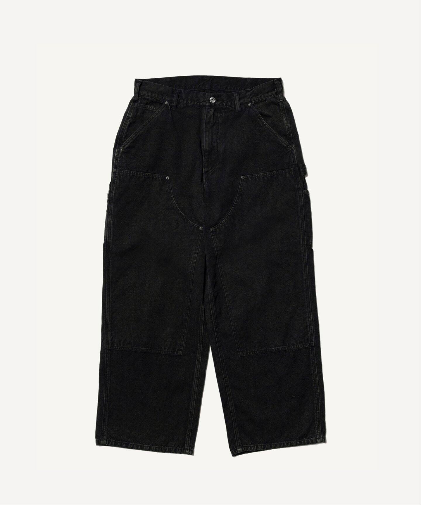 A.PRESSE / アプレッセ】Silk Hemp Double Knee Pants（スラックス 