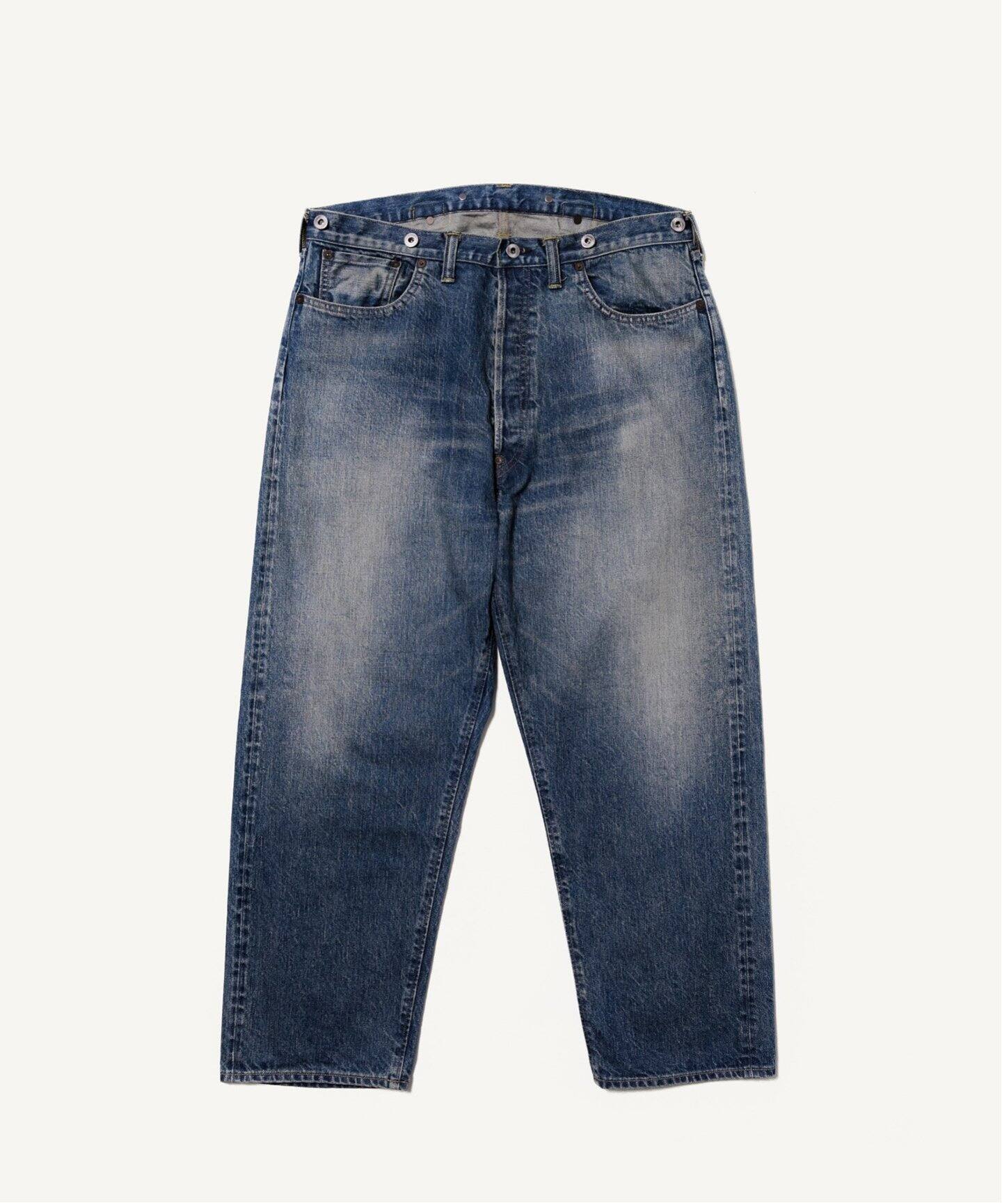 A.PRESSE / アプレッセ】No.22 Washed Wide Denim Pants（スラックス 