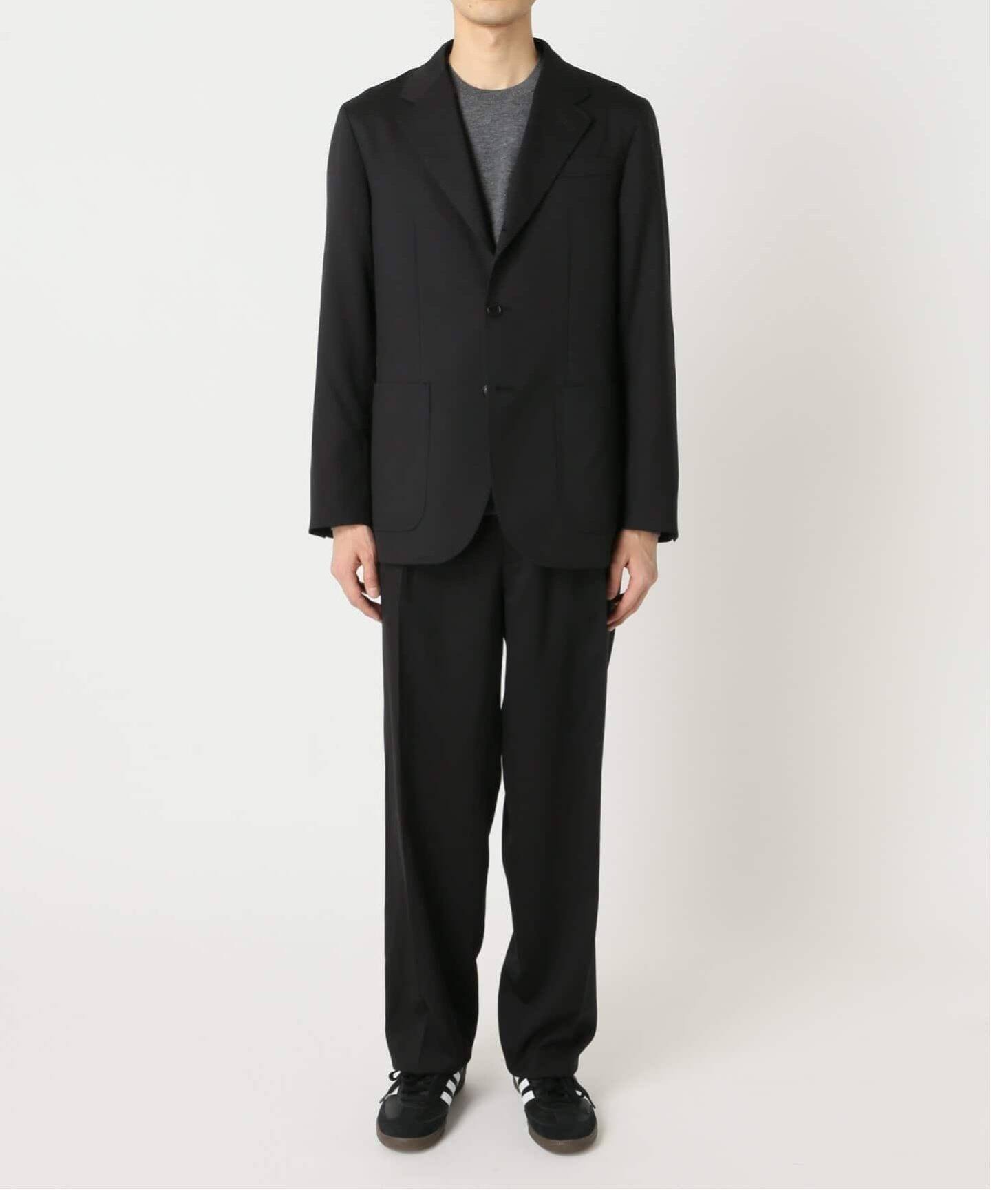 LE / エルイー】2TUCK WOOL PT（スラックス）｜L