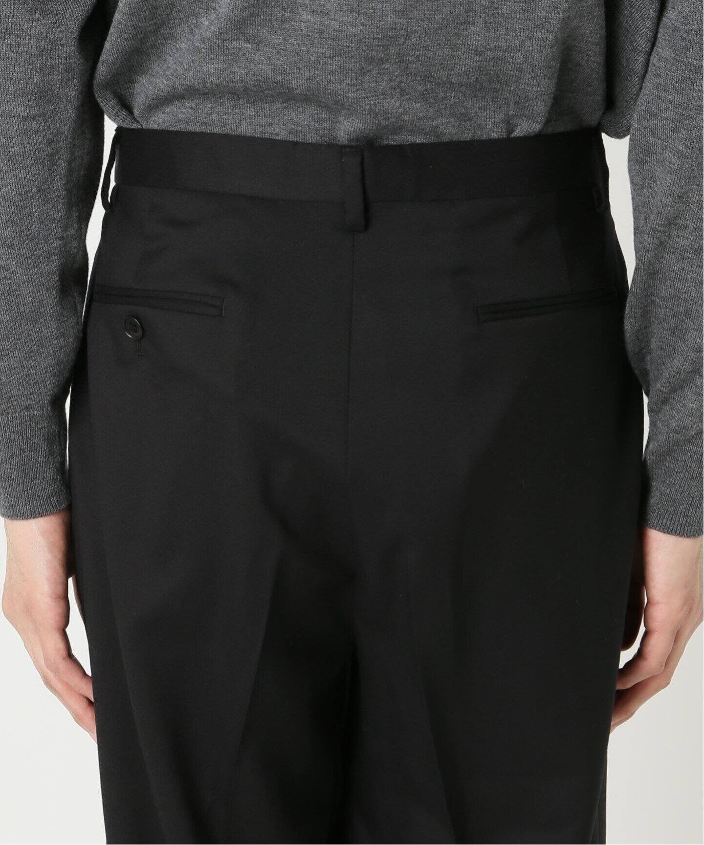 LE / エルイー】2TUCK WOOL PT（スラックス）｜L'ECHOPPE（レ