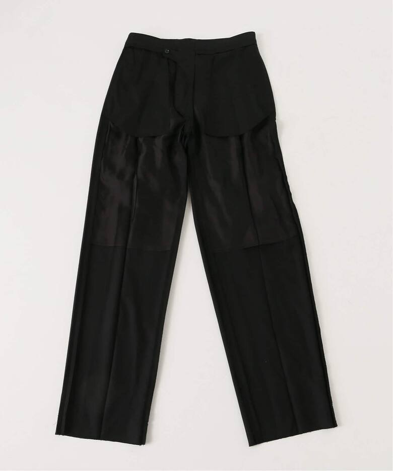 LE / エルイー】2TUCK WOOL PT（スラックス）｜L