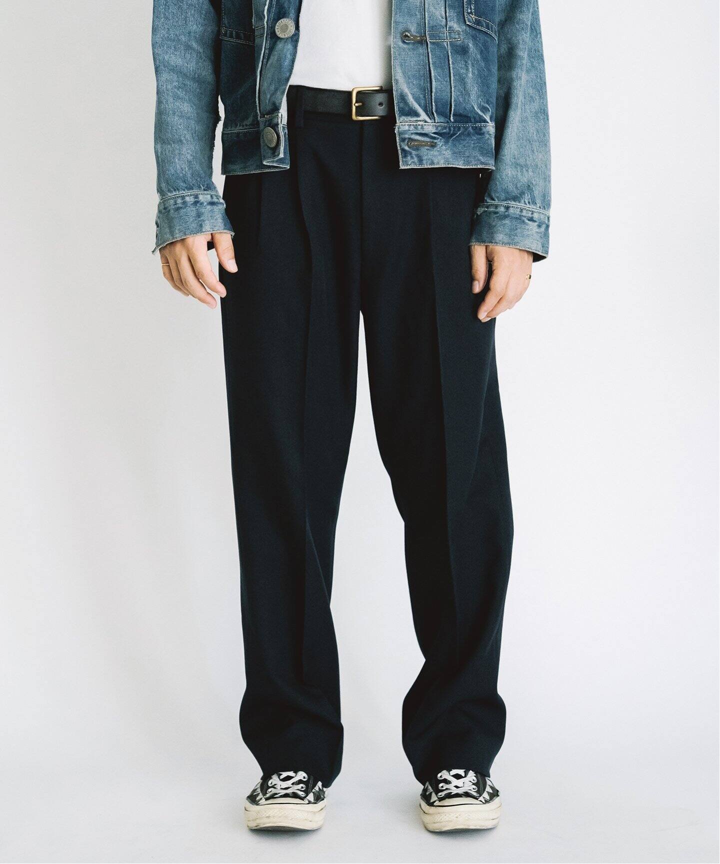 LE / エルイー】everyday slacks（スラックス）｜L