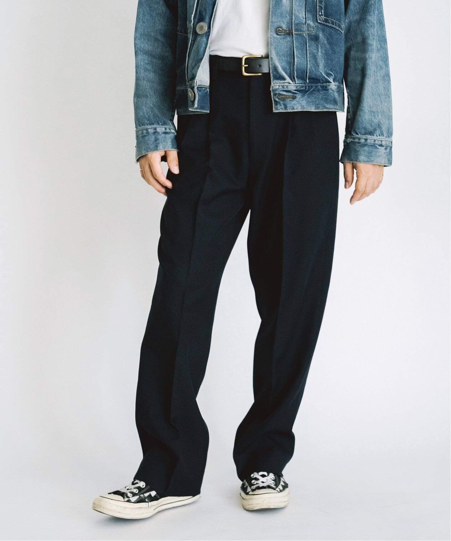 LE / エルイー】everyday slacks（スラックス）｜L