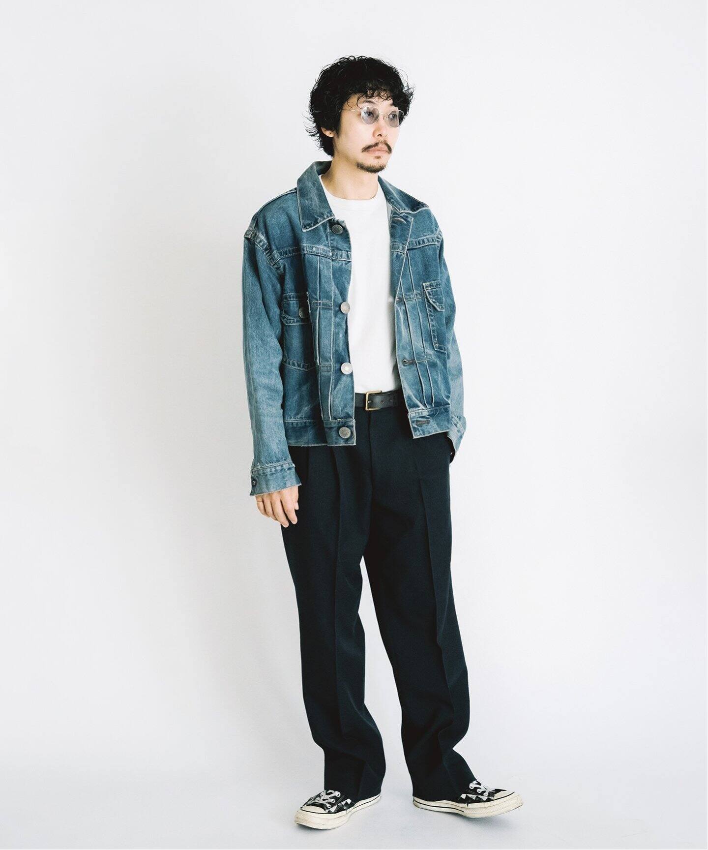LE / エルイー】everyday slacks（スラックス）｜L