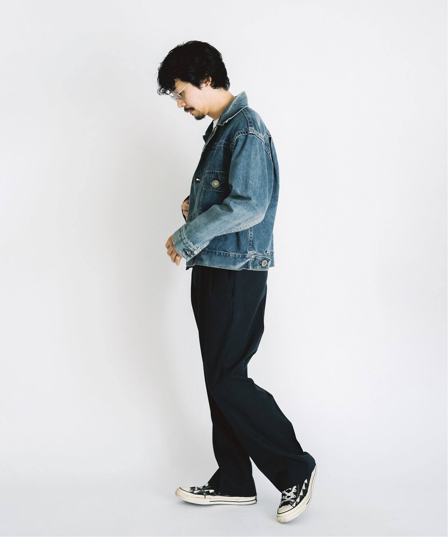 LE / エルイー】everyday slacks（スラックス）｜L