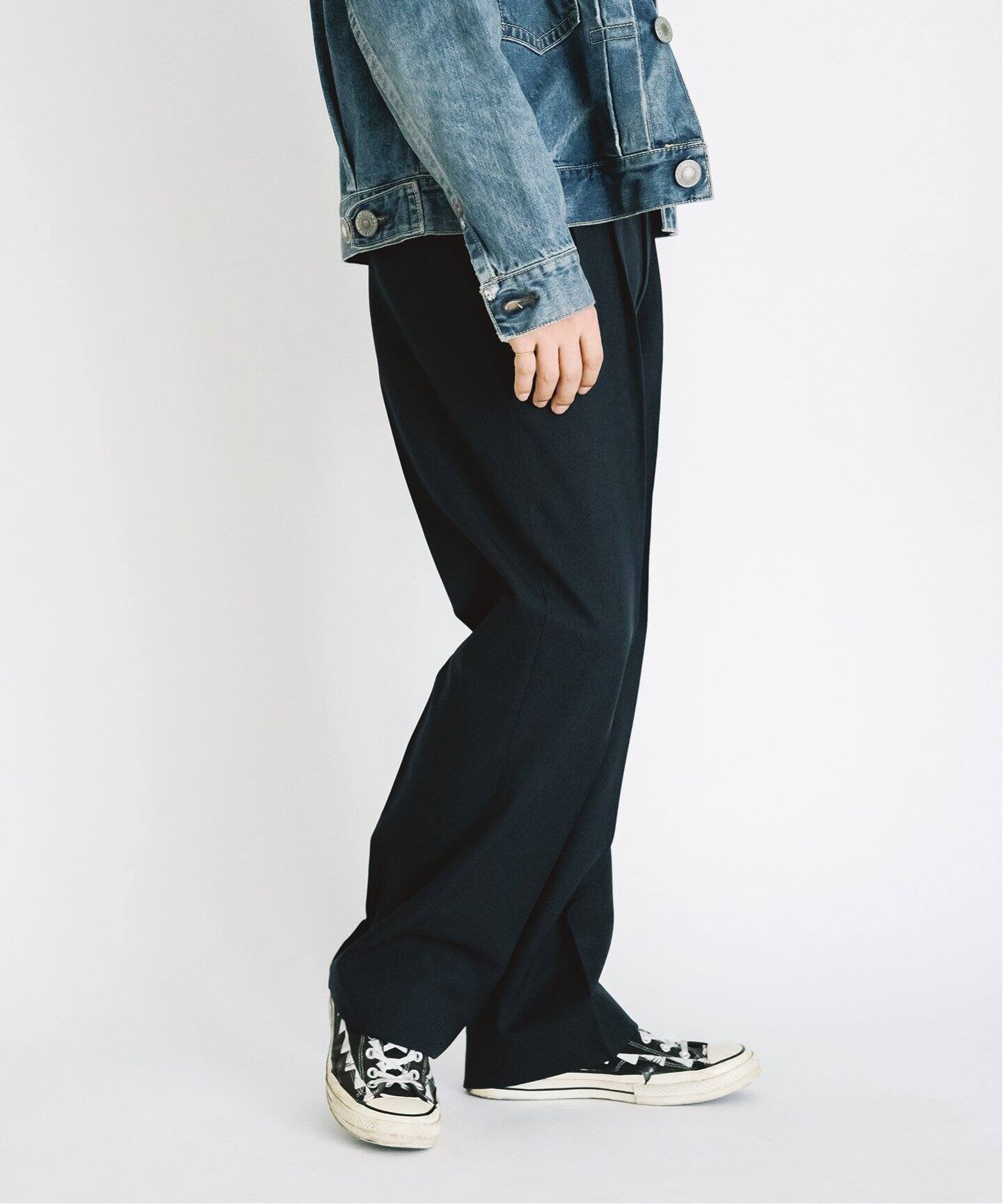 LE / エルイー】everyday slacks（スラックス）｜L
