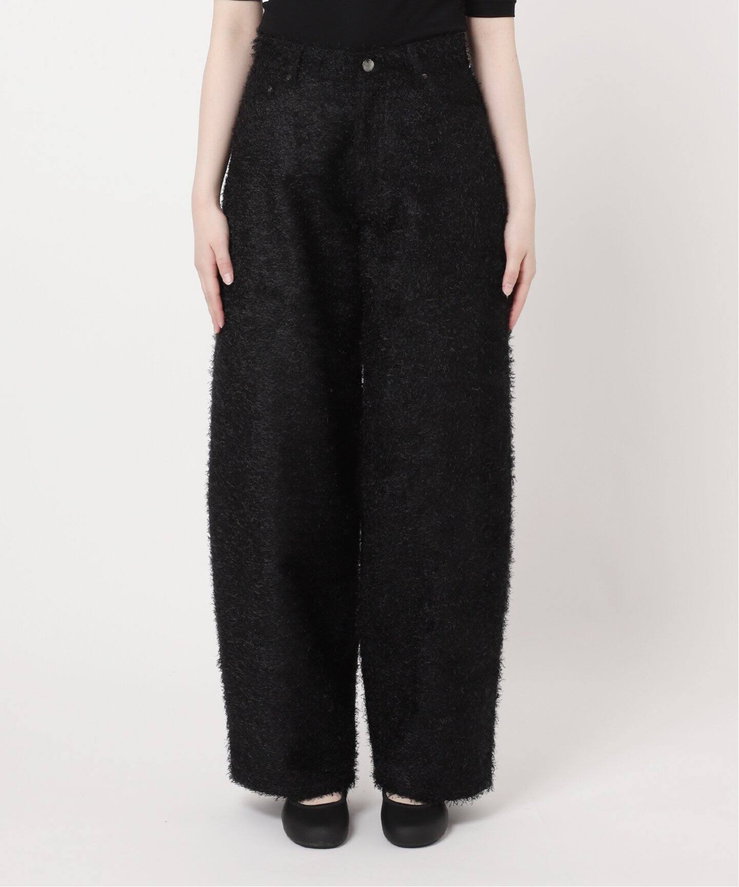 mimic pants black（その他パンツ）｜Charles Chaton（シャルル  