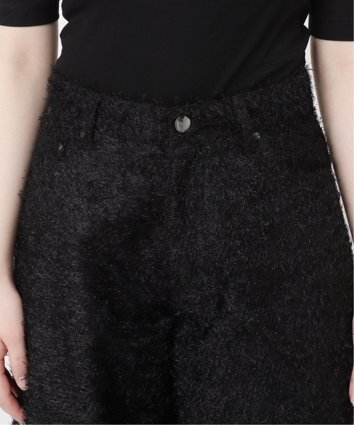 mimic pants black（その他パンツ）｜Charles Chaton（シャルル 