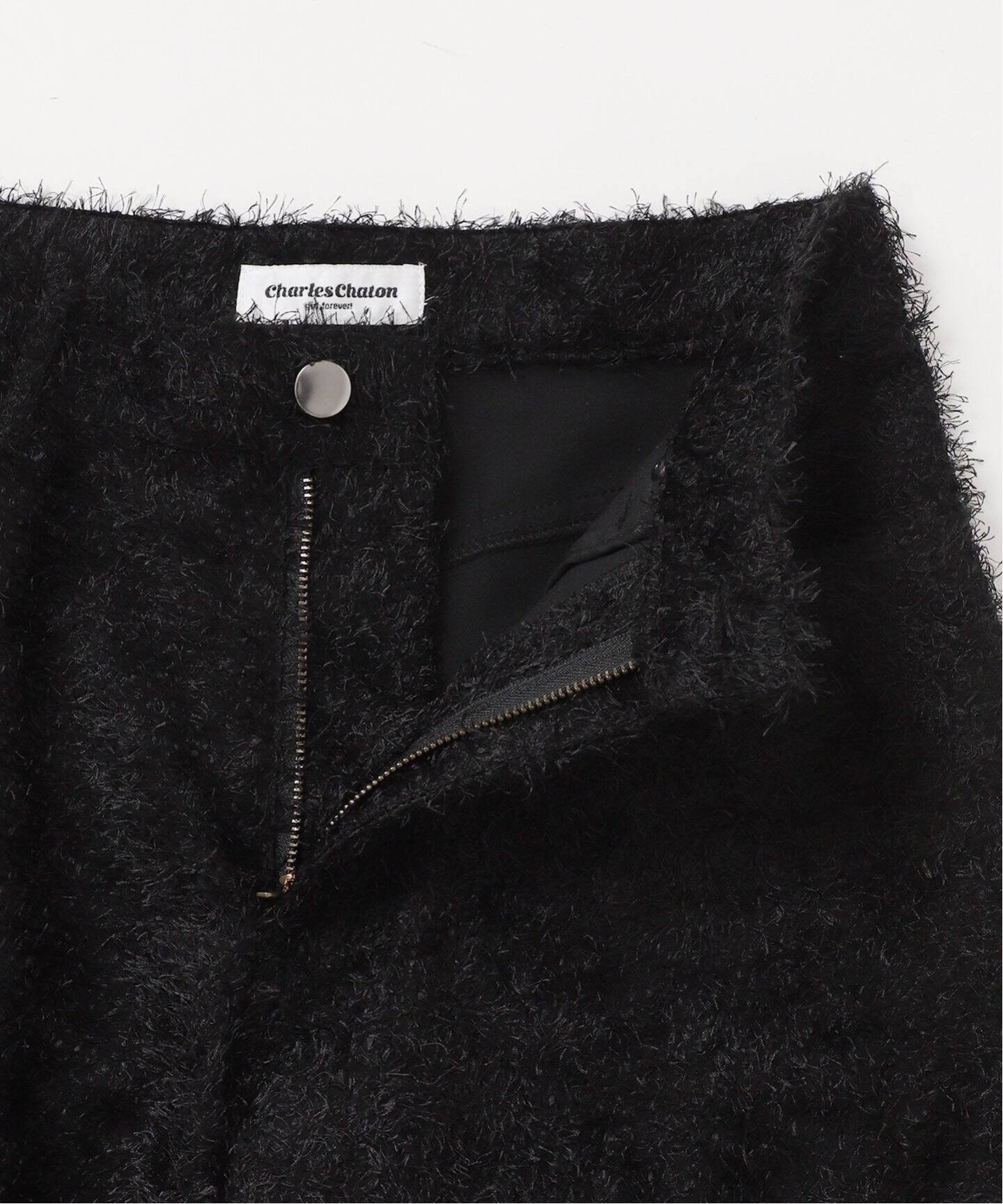 mimic pants black（その他パンツ）｜Charles Chaton（シャルル 