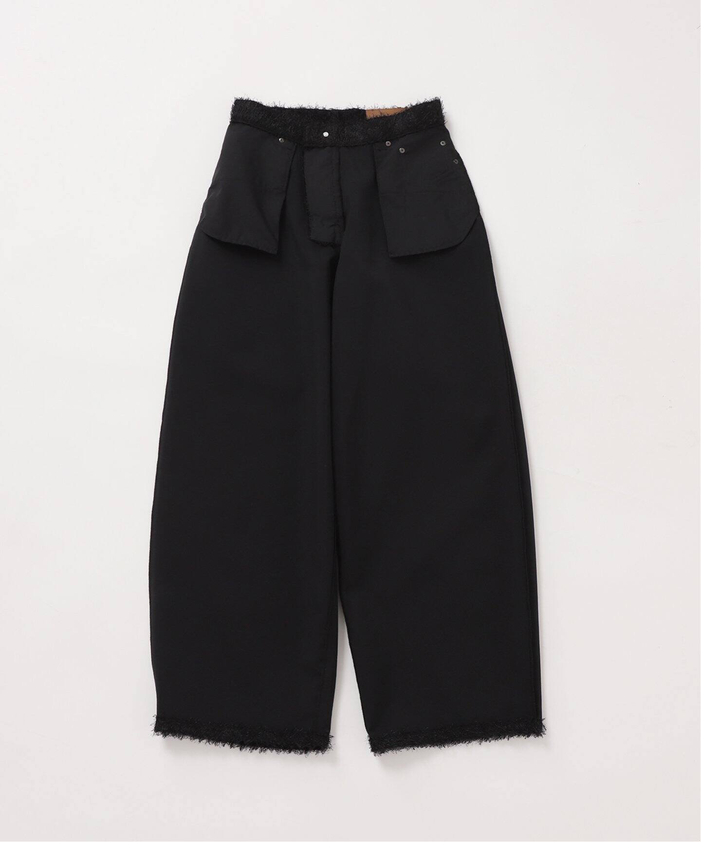 mimic pants black（その他パンツ）｜Charles Chaton（シャルル  