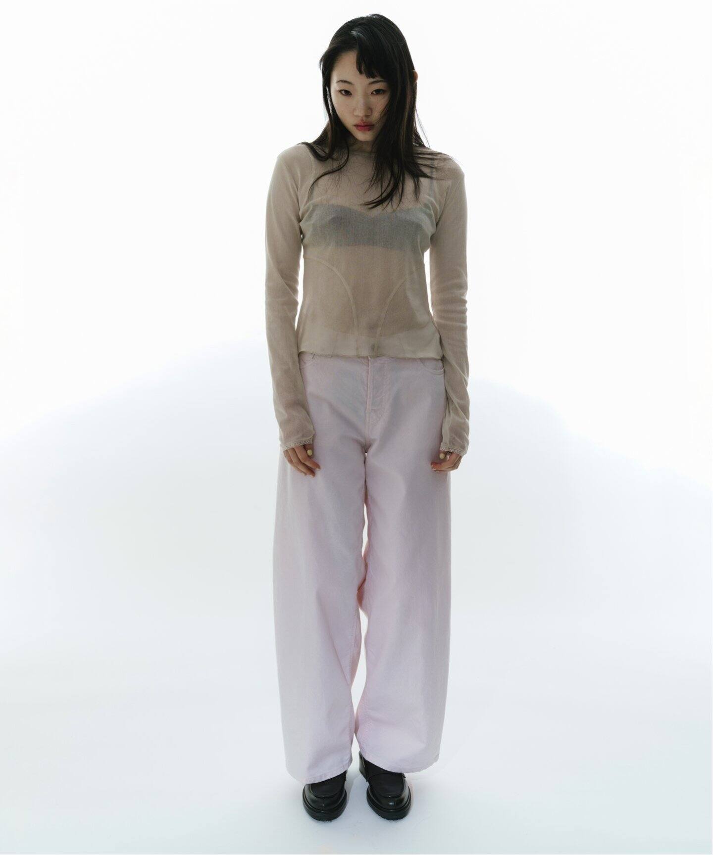 BETHANY Jeans LILAC SNOW │ HAIKURE（デニムパンツ・ジーンズ 