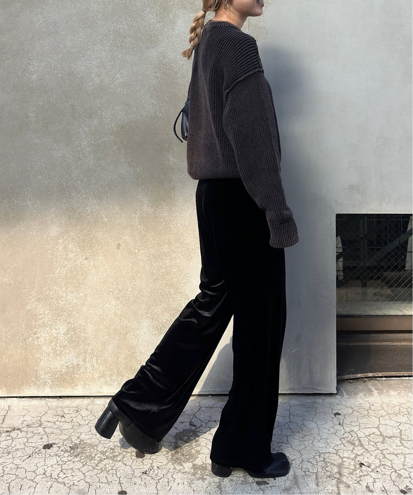 OUTDOOR PRODUCTS ベロアフレアパンツ ベロアフレアパンツ（スラックス）｜OUTDOOR PRODUCTS