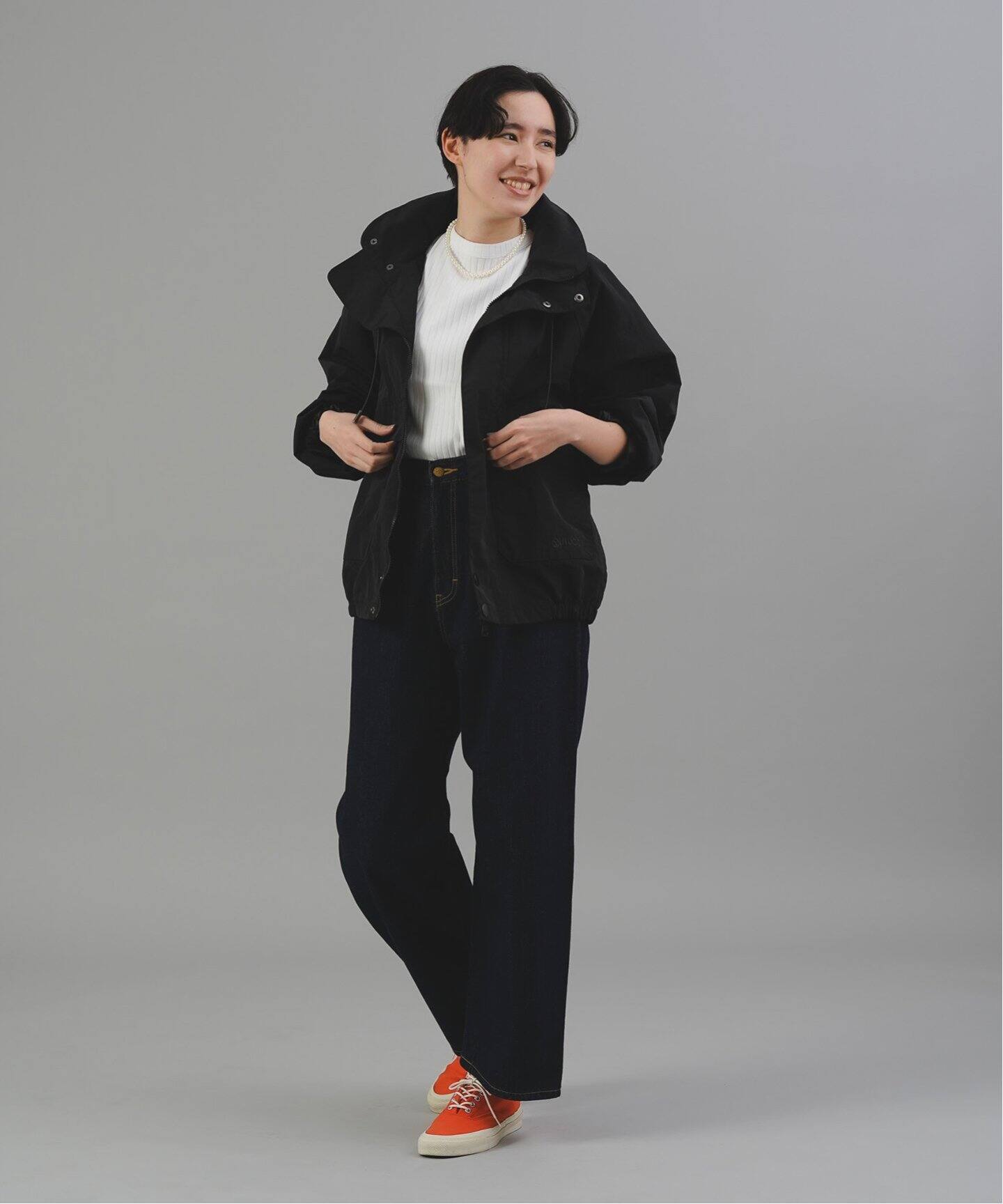 LEE 別注ハイウエストルーズデニム（デニムパンツ・ジーンズ 