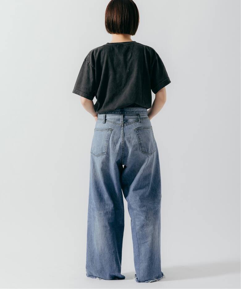 2WAY ワイドイージーデニムパンツ（デニムパンツ・ジーンズ）｜Bonum 