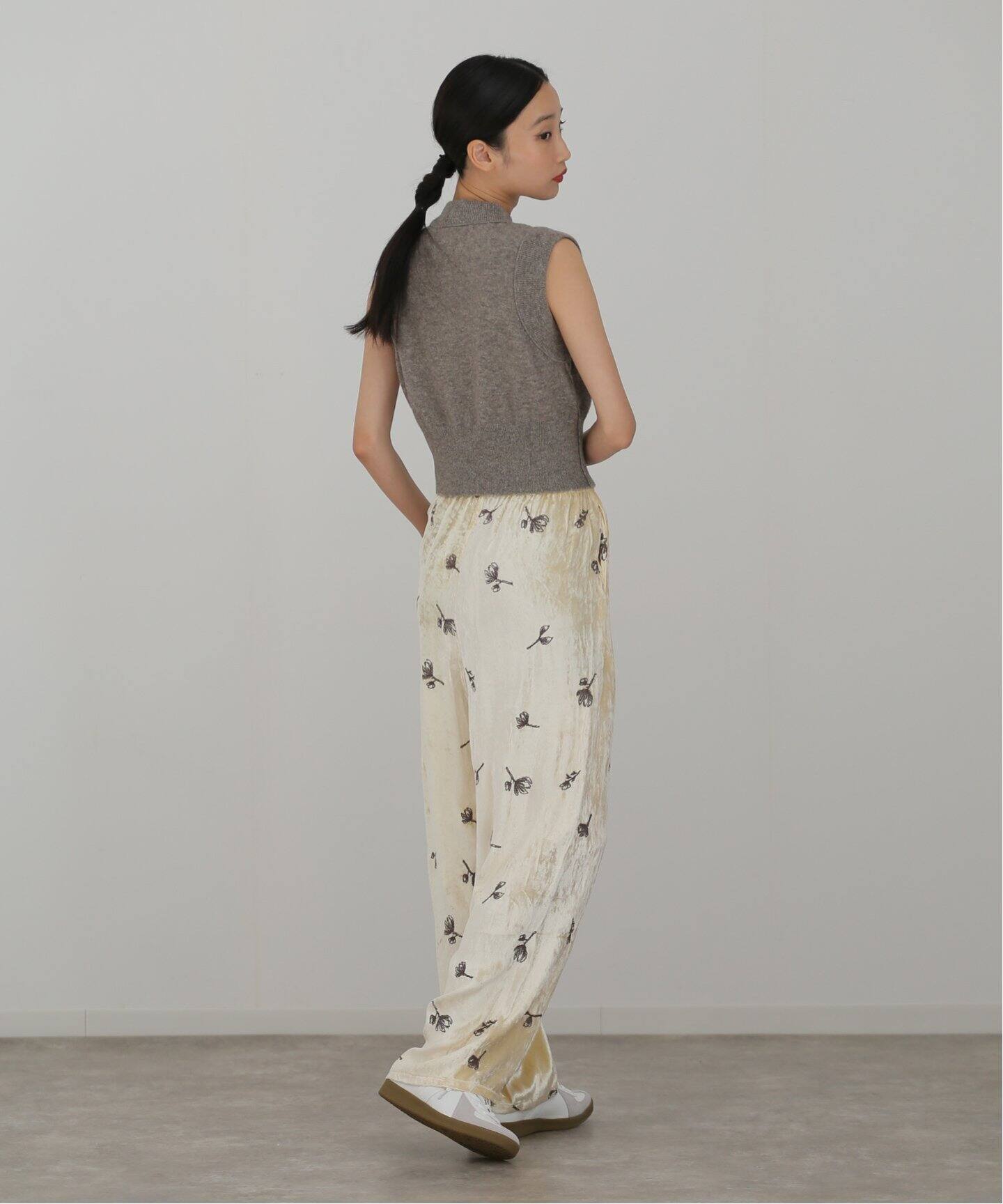 TODAYFUL Embroidery Velour Pants（スラックス）｜BOICE FROM 