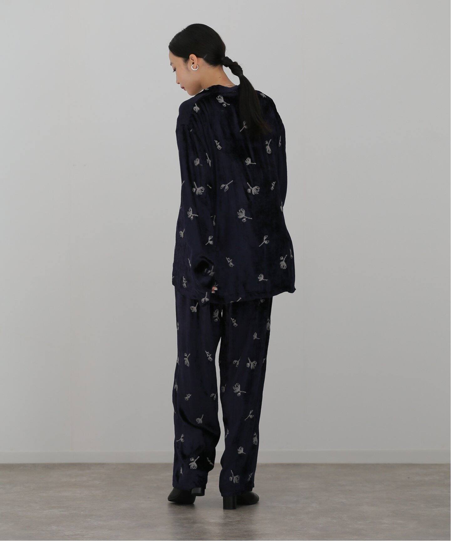 TODAYFUL Embroidery Velour Pants（スラックス）｜BOICE FROM 