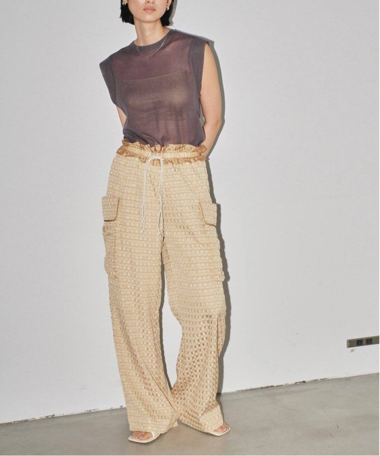 TODAYFUL Waistgather Jacquard Pants 12410714（スラックス）｜BOICE  