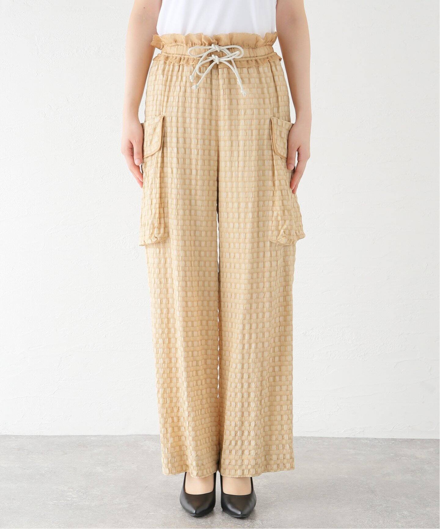 TODAYFUL Waistgather Jacquard Pants 12410714（スラックス）｜BOICE  