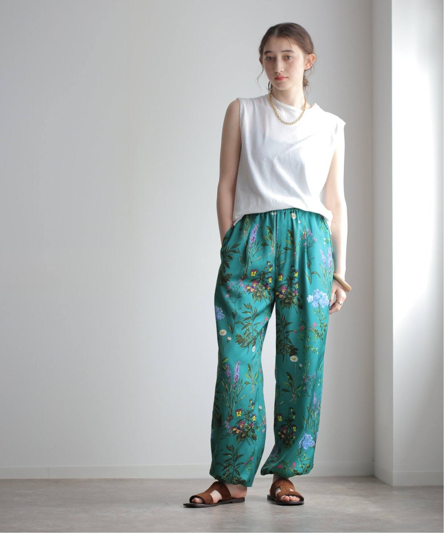 TICCA フラワープリントパンツ TBDS-422（その他パンツ）｜BOICE FROM  