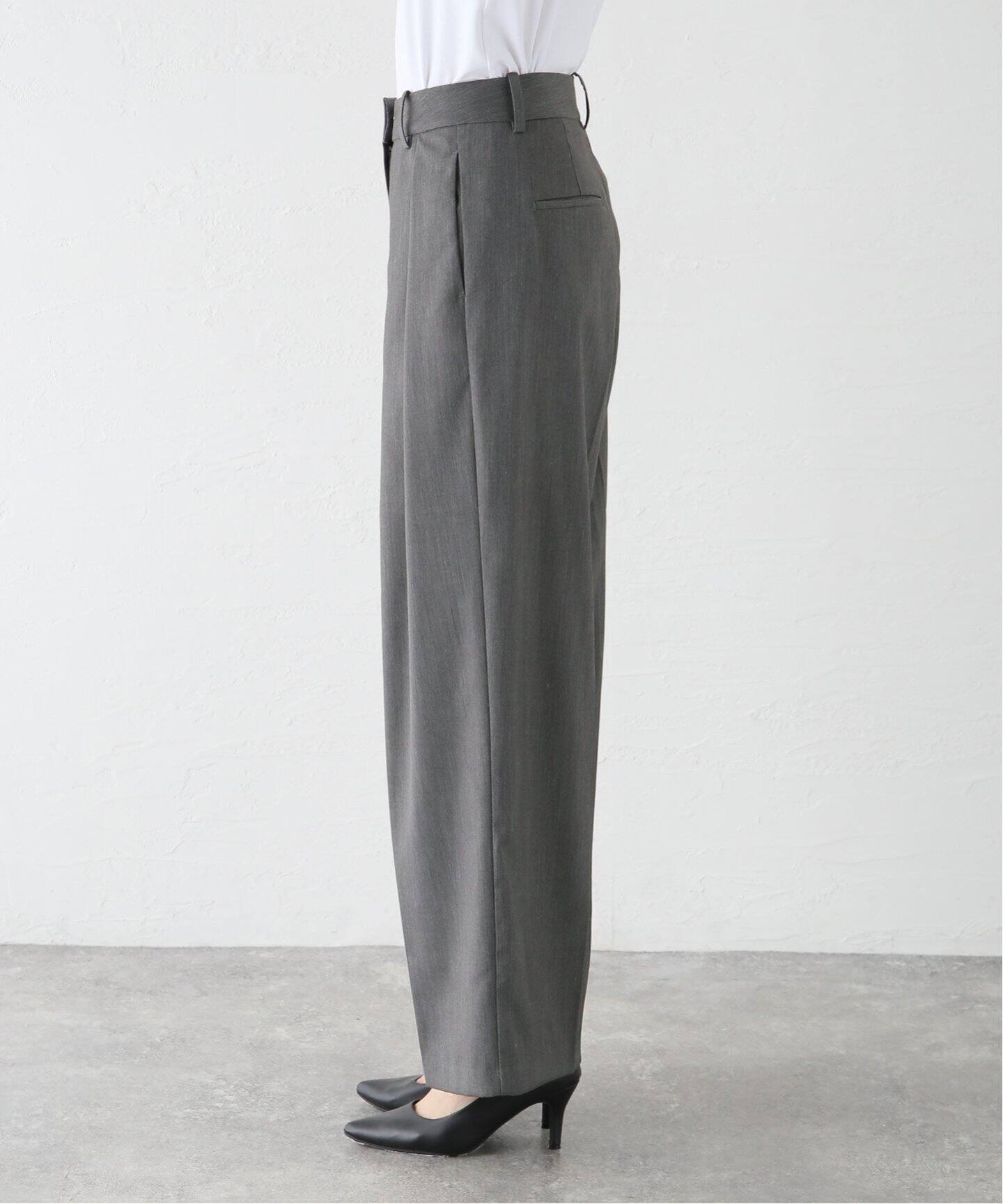 anuke Tuck Twill Pants 62410705（スラックス）｜BOICE FROM  
