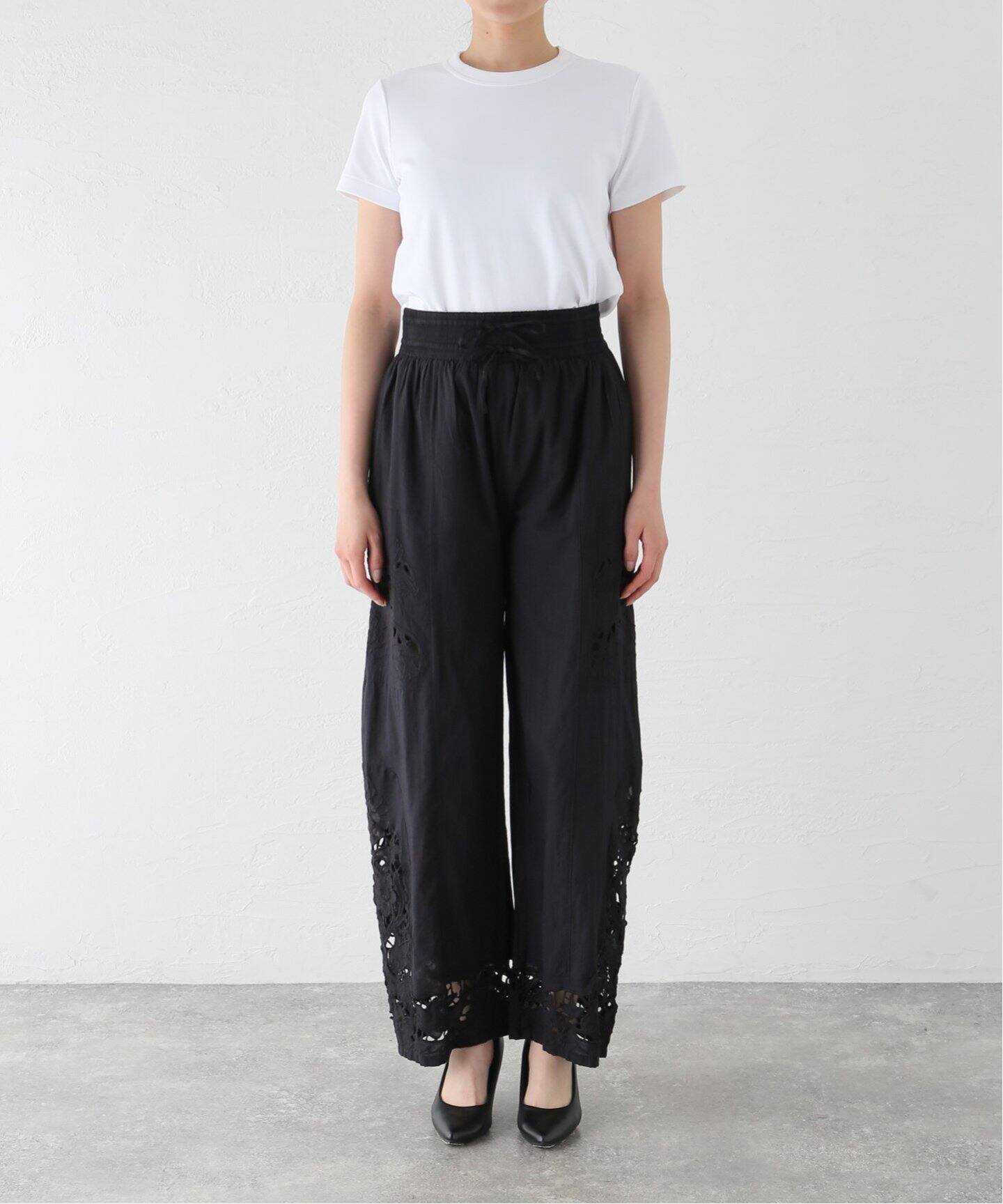 anuke Cutwork Lace Pants 62410703（その他パンツ）｜BOICE FROM  
