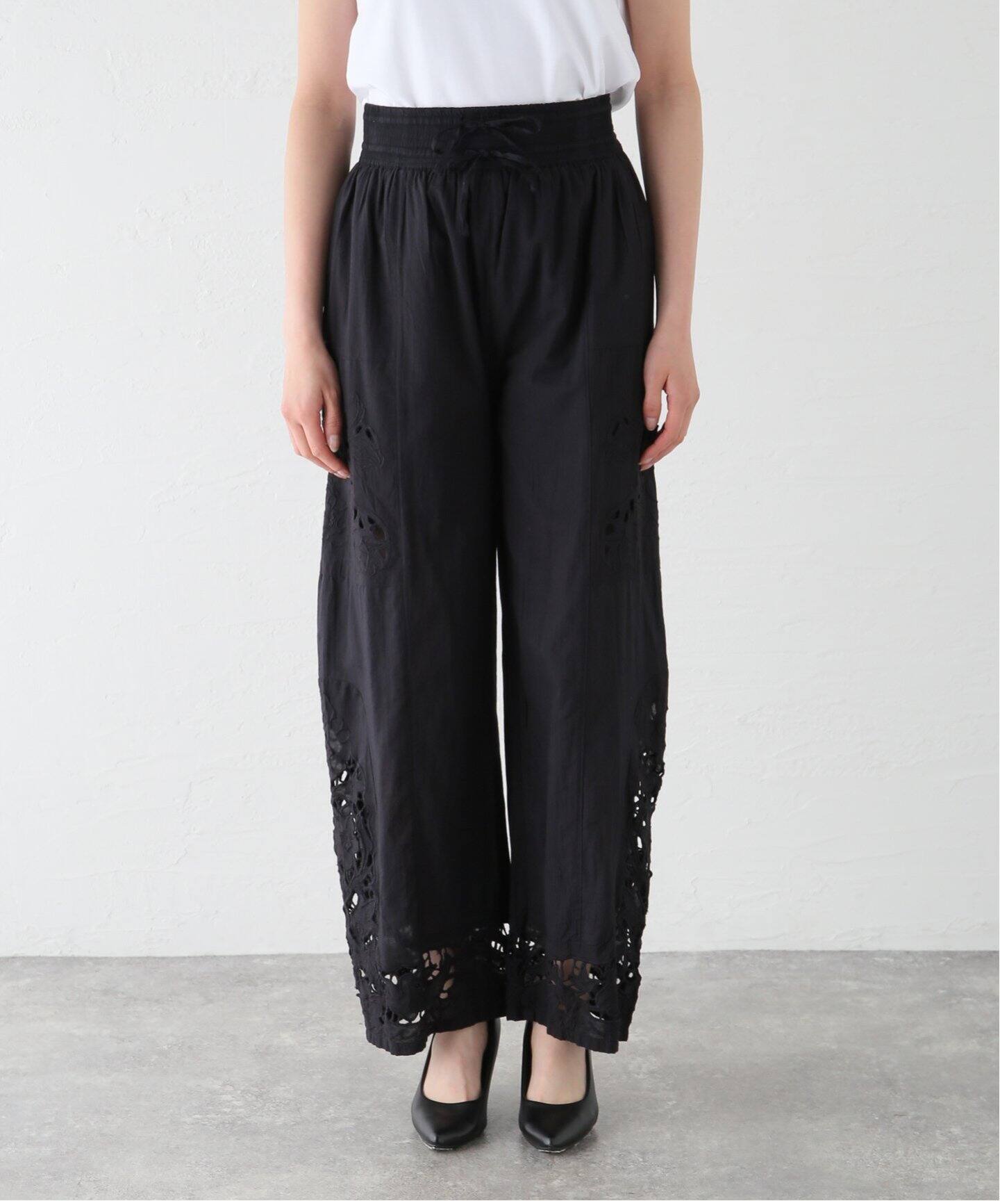 anuke Cutwork Lace Pants 62410703（その他パンツ）｜BOICE FROM 