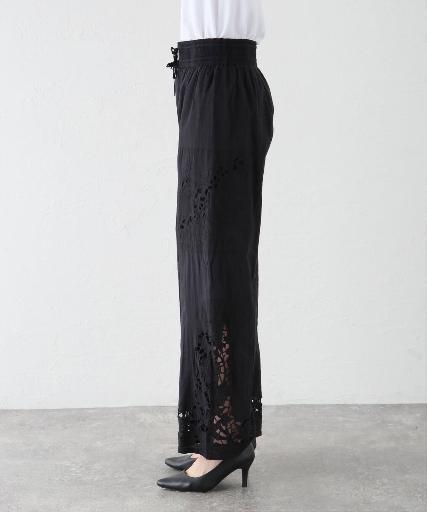 anuke Cutwork Lace Pants 62410703（その他パンツ）｜BOICE FROM  