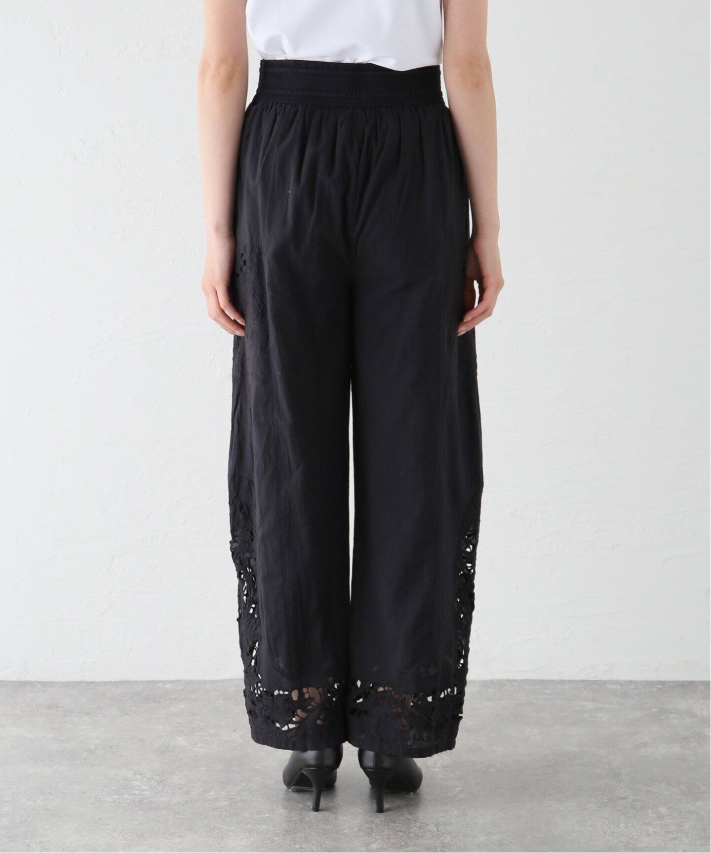 anuke Cutwork Lace Pants 62410703（その他パンツ）｜BOICE FROM 