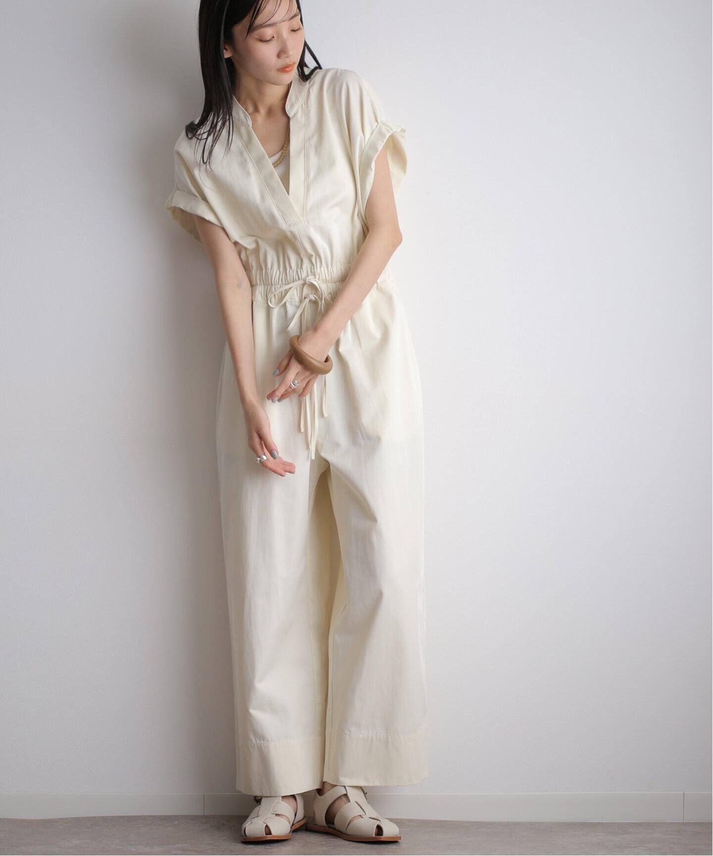 anuke Skipper Rough Combinaison 62410306（スラックス）｜BOICE FROM 